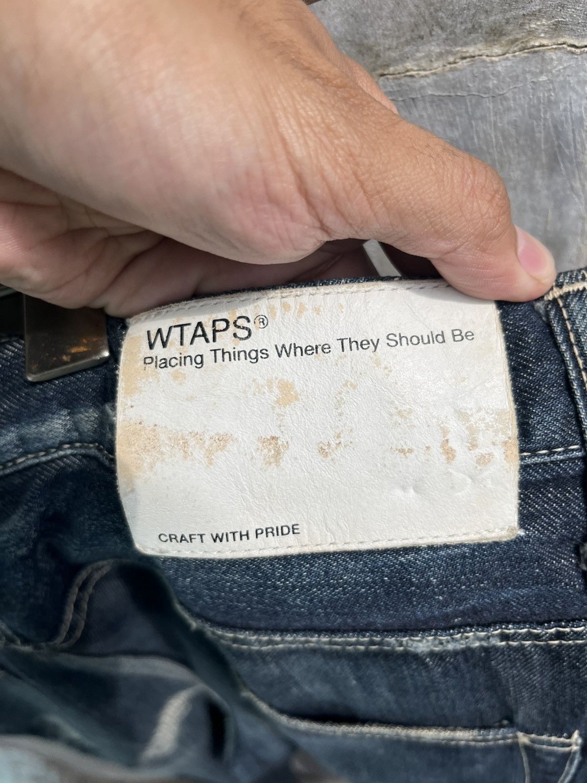 Wtaps SS11 Who Dares Wins Selvedge Denim Size US 35 - 6 Thumbnail