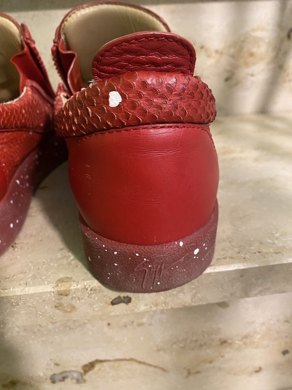 Giuseppe Zanotti Giuseppe Zanotti Lowtop Paint splatter Size US 10 / EU 43 - 6 Thumbnail
