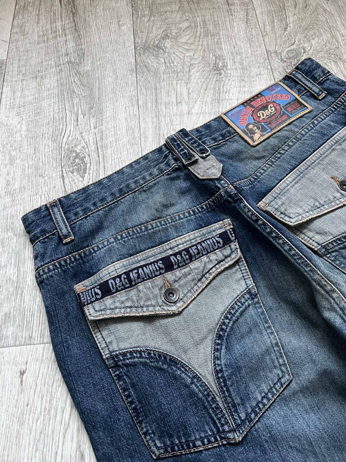 Dolce & Gabbana Archive Dolce Gabbana Big Logo Baggy Jeans TAS Hysteric Size US 36 / EU 52 - 6 Thumbnail