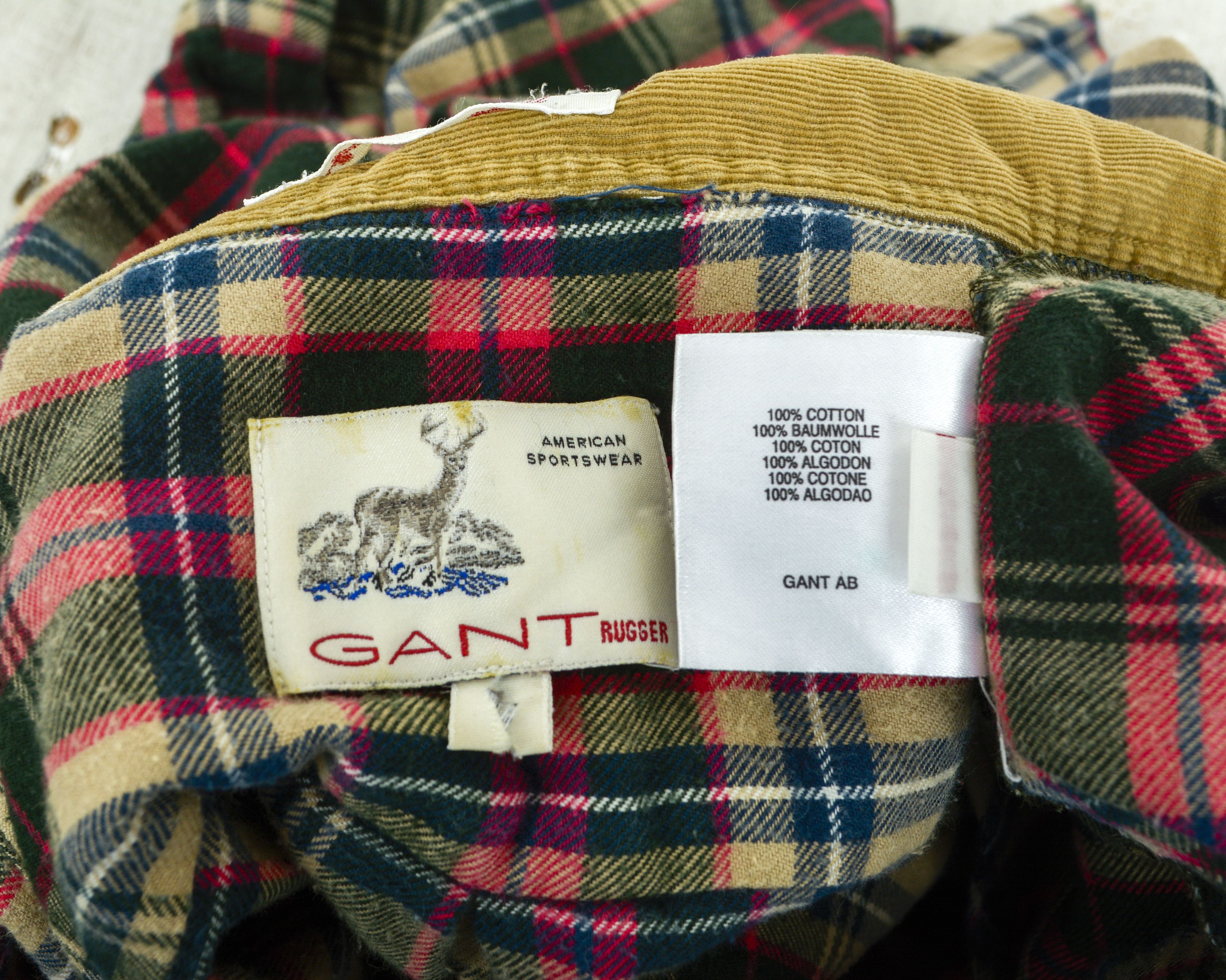 Gant Syracuse Twill Men L Casual Shirt Long Sleeve Plaid Check Size US L / EU 52-54 / 3 - 7 Thumbnail