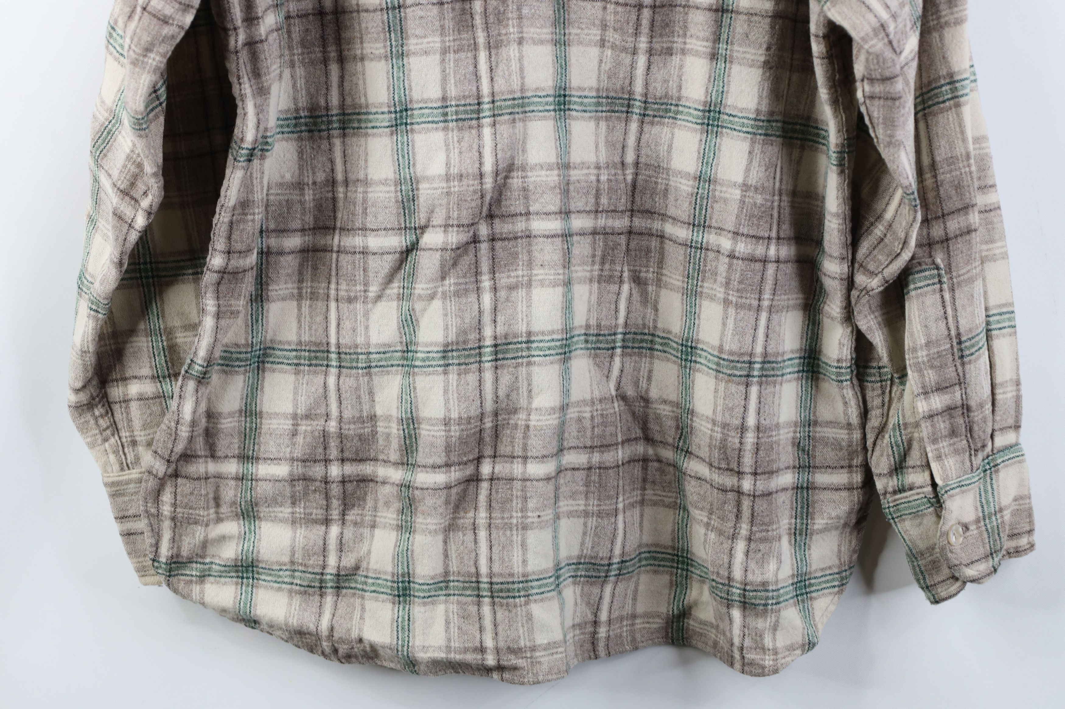 Woolrich Woolen Mills Vintage 70s Woolrich Double Pocket Collared Button Shirt USA Size US S / EU 44-46 / 1 - 11 Thumbnail