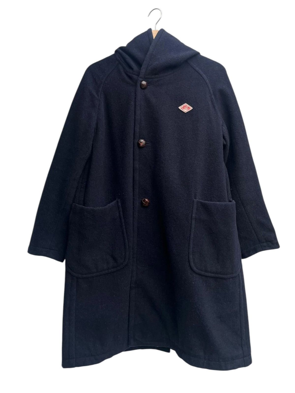 Danton Danton Wool Mossa Hooded Coat Size XS / US 0-2 / IT 36-38 - 1 Thumbnail