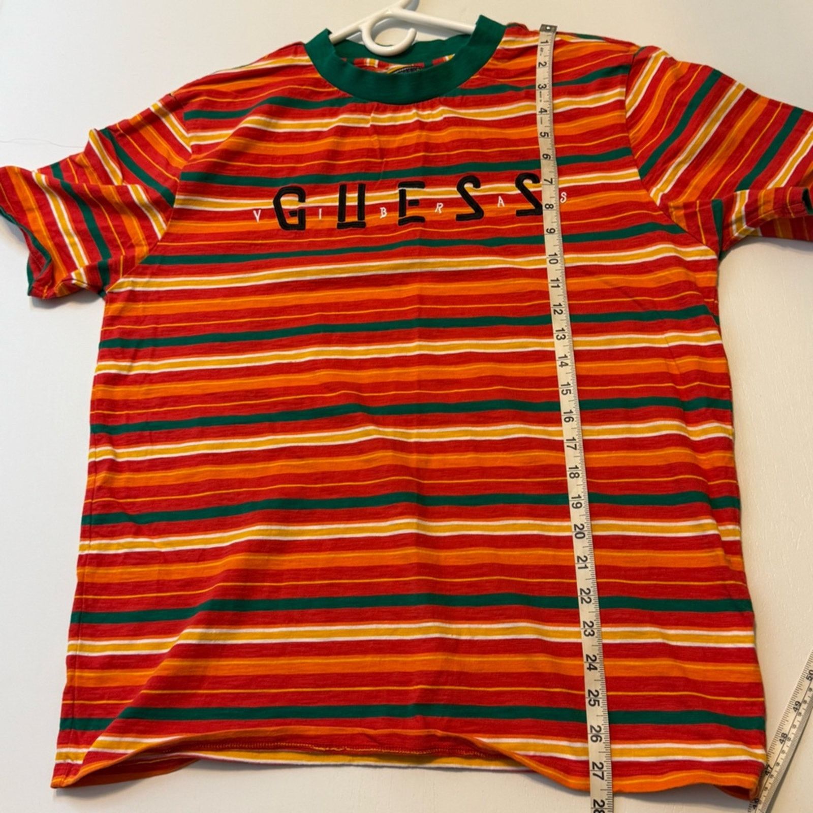 Guess Guess x J Balvin Vibras Tour Stripe Tee Size US M / EU 48-50 / 2 - 10 Thumbnail