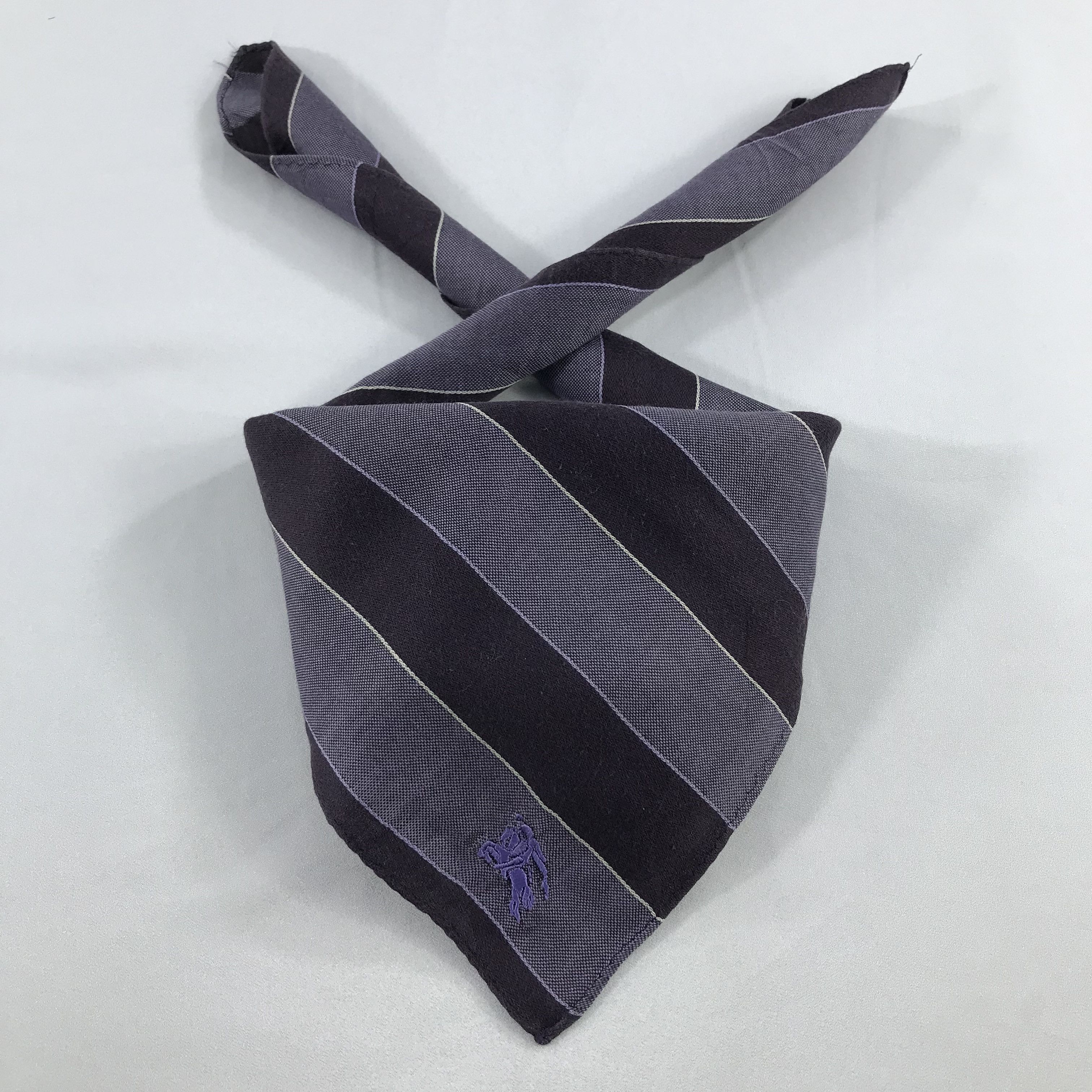Burberry × Vintage Burberry Bandana / Handkerchief / Neckerchief - S2540 Size ONE SIZE - 3 Thumbnail