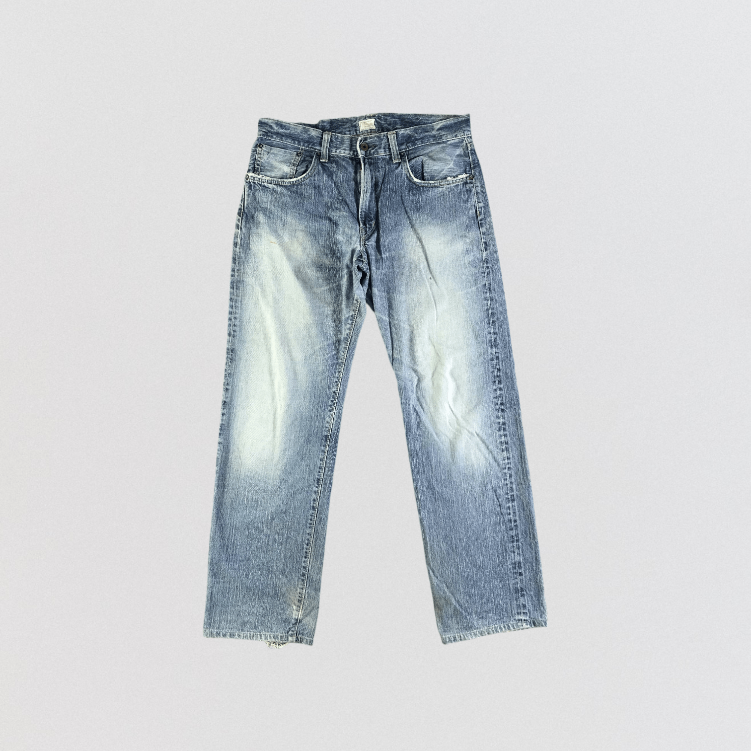 Edwin Vintage Blue Wash Edwin 505 Selvedge Jeans-JM3695 Size US 36 / EU 52 - 1 Thumbnail