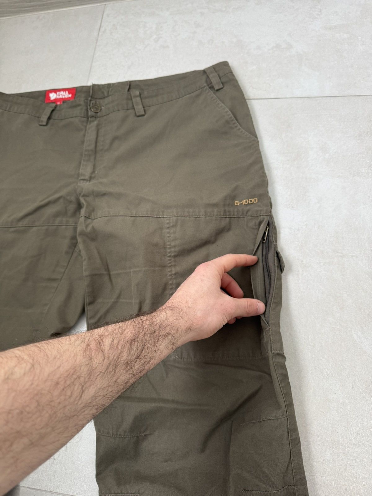 Fjallraven Fjallraven G1000 Karl Trousers Regular Fit Pants Olive 44 Size US 44 / EU 60 - 4 Thumbnail