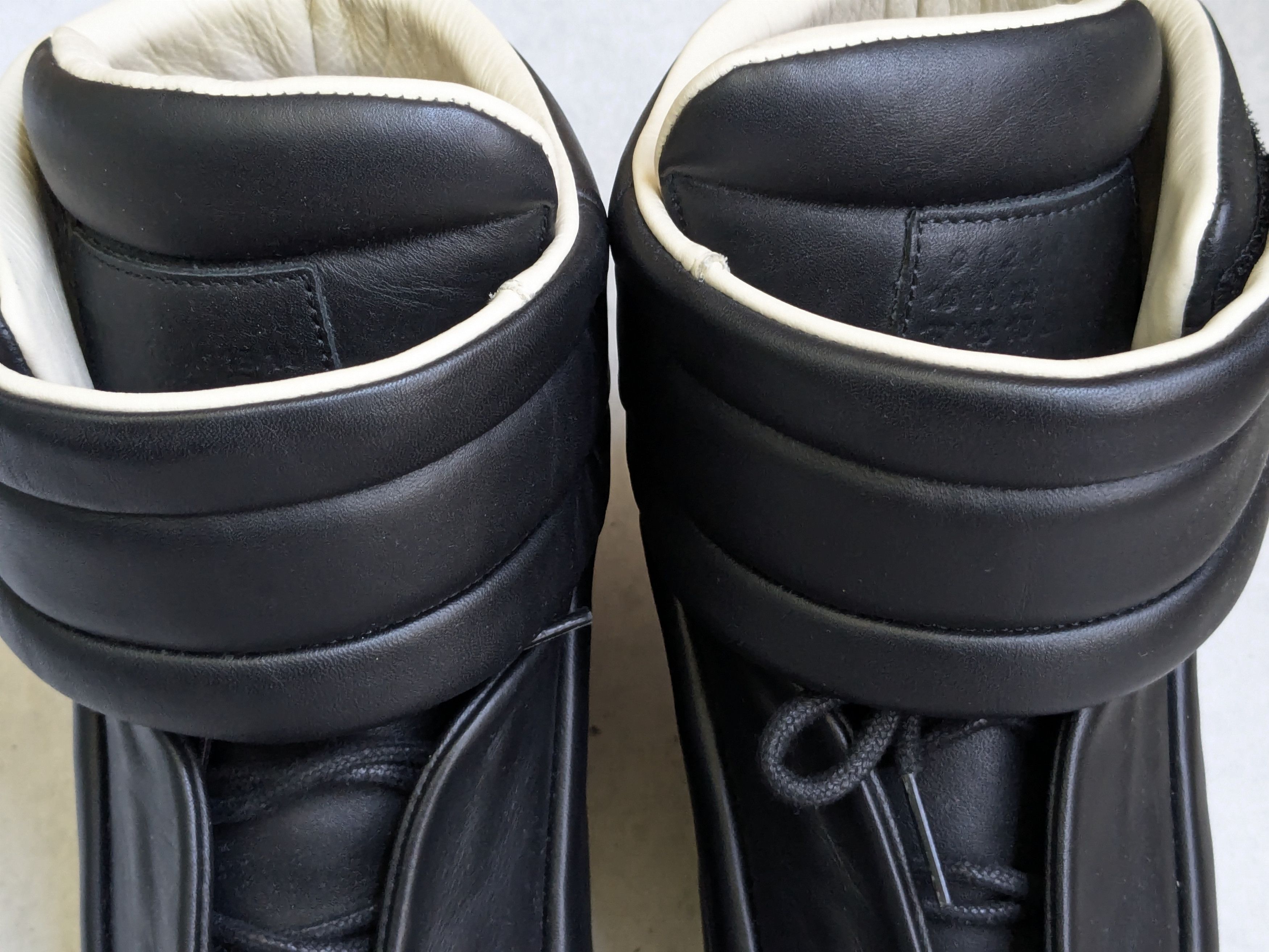 Maison Margiela Maison Margiela Future Black 12 45 High Tops Leather Size US 12 / EU 45 - 2 Thumbnail