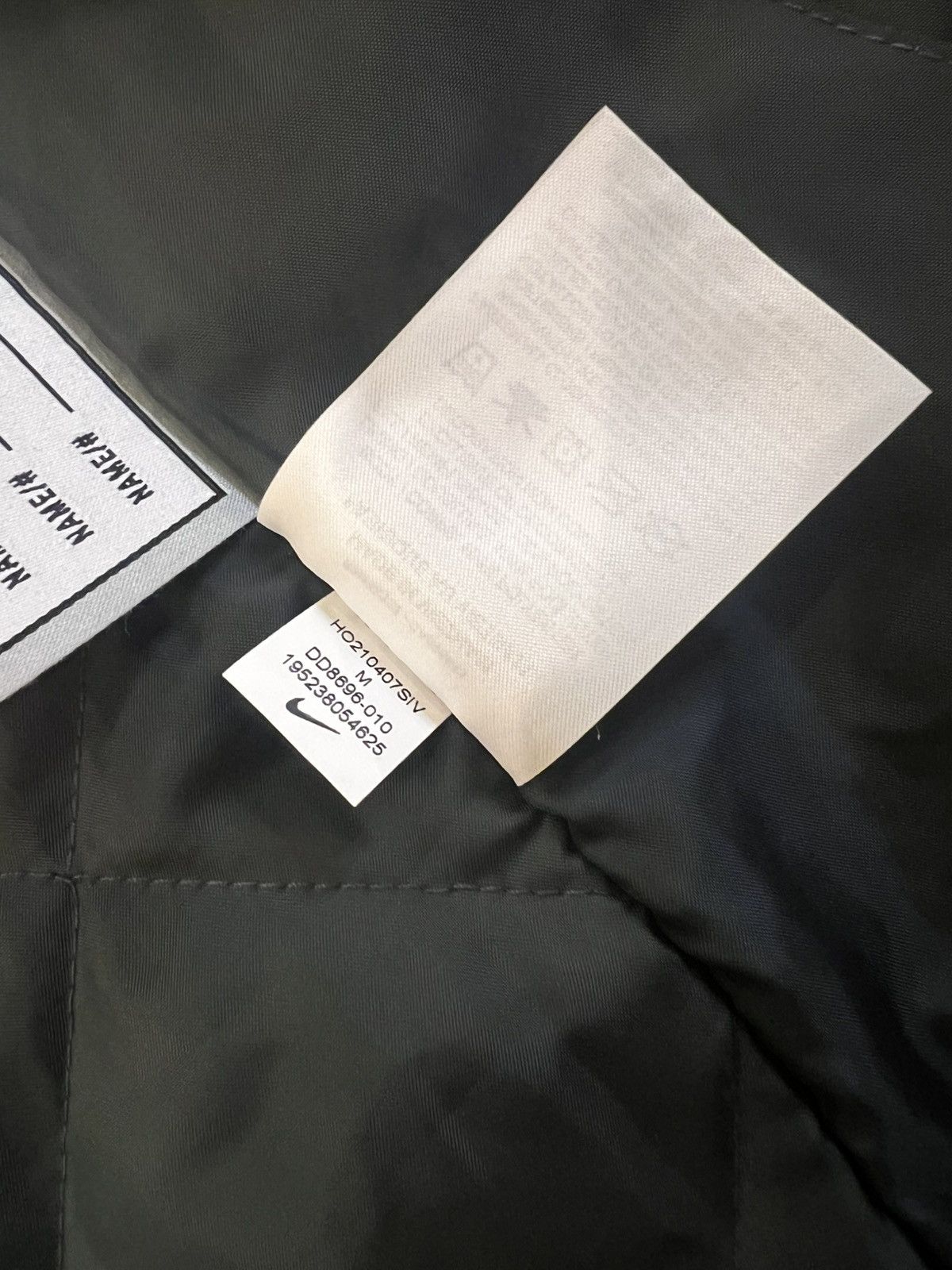 Nike × Vintage NIKE Sportswear Quilted Therma-Fit Jacket Size M / US 6-8 / IT 42-44 - 9 Thumbnail