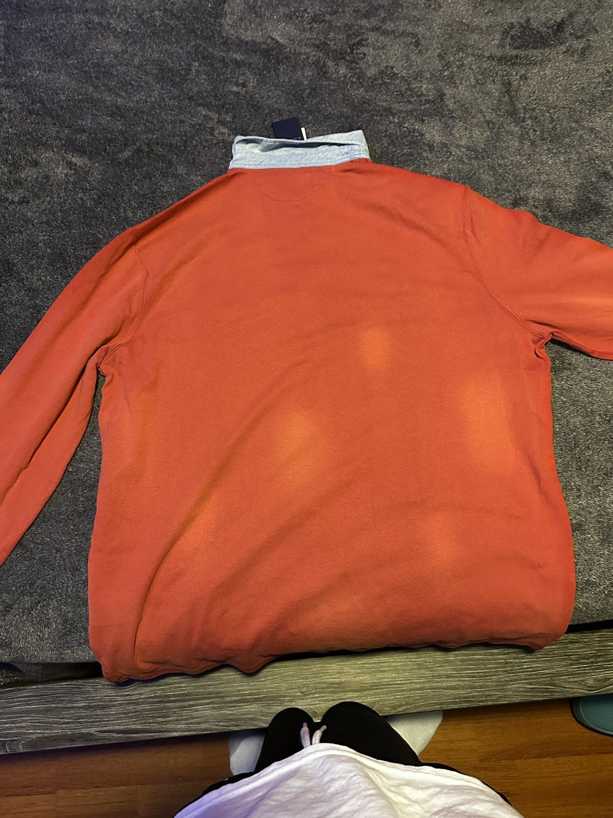 Polo Ralph Lauren Orange Polo rugby shirt w buttons Size US XL / EU 56 / 4 - 4 Thumbnail