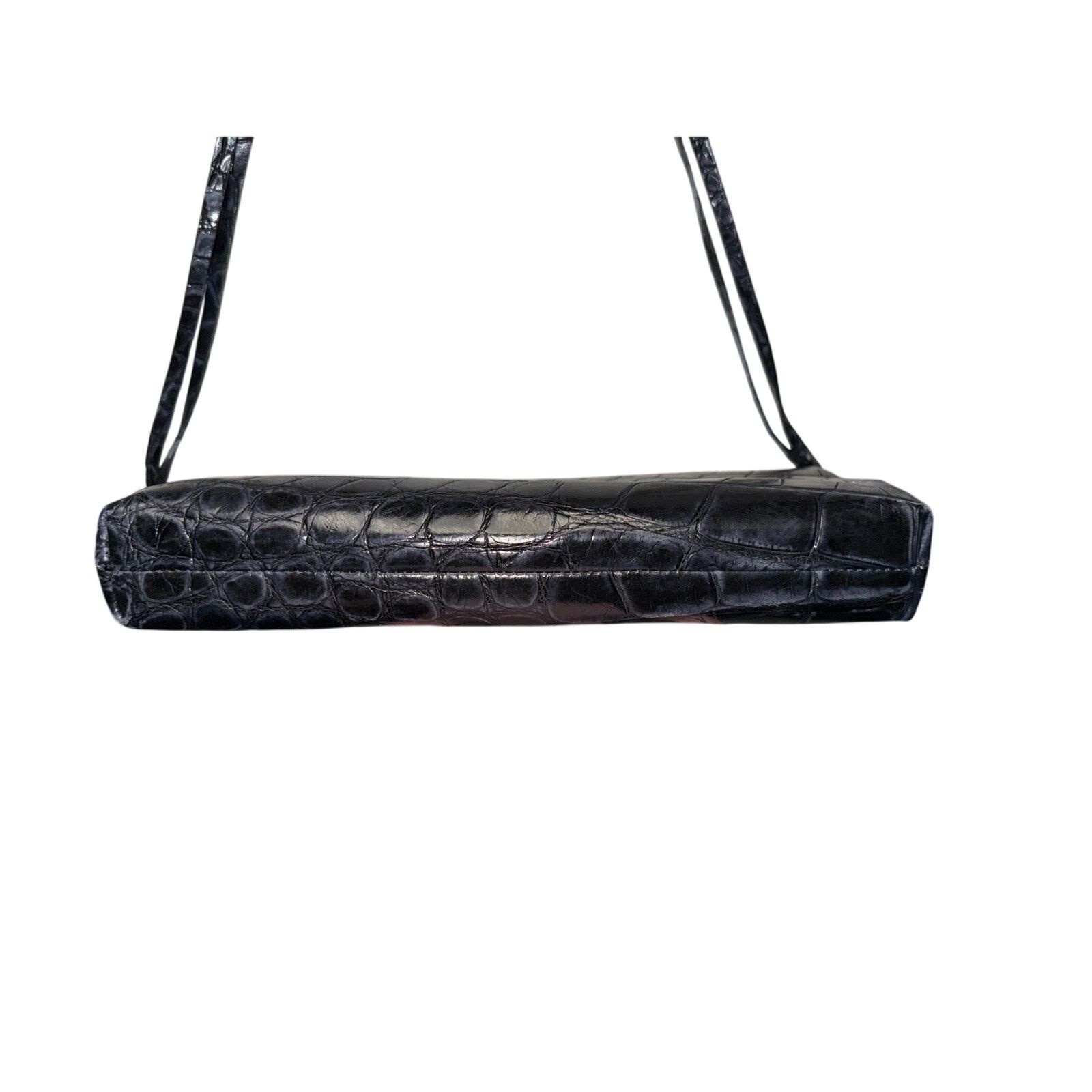 & Other Stories Tardini / Alligator Leather / Clutch / Purse / Shoulder Bag Size ONE SIZE - 4 Thumbnail