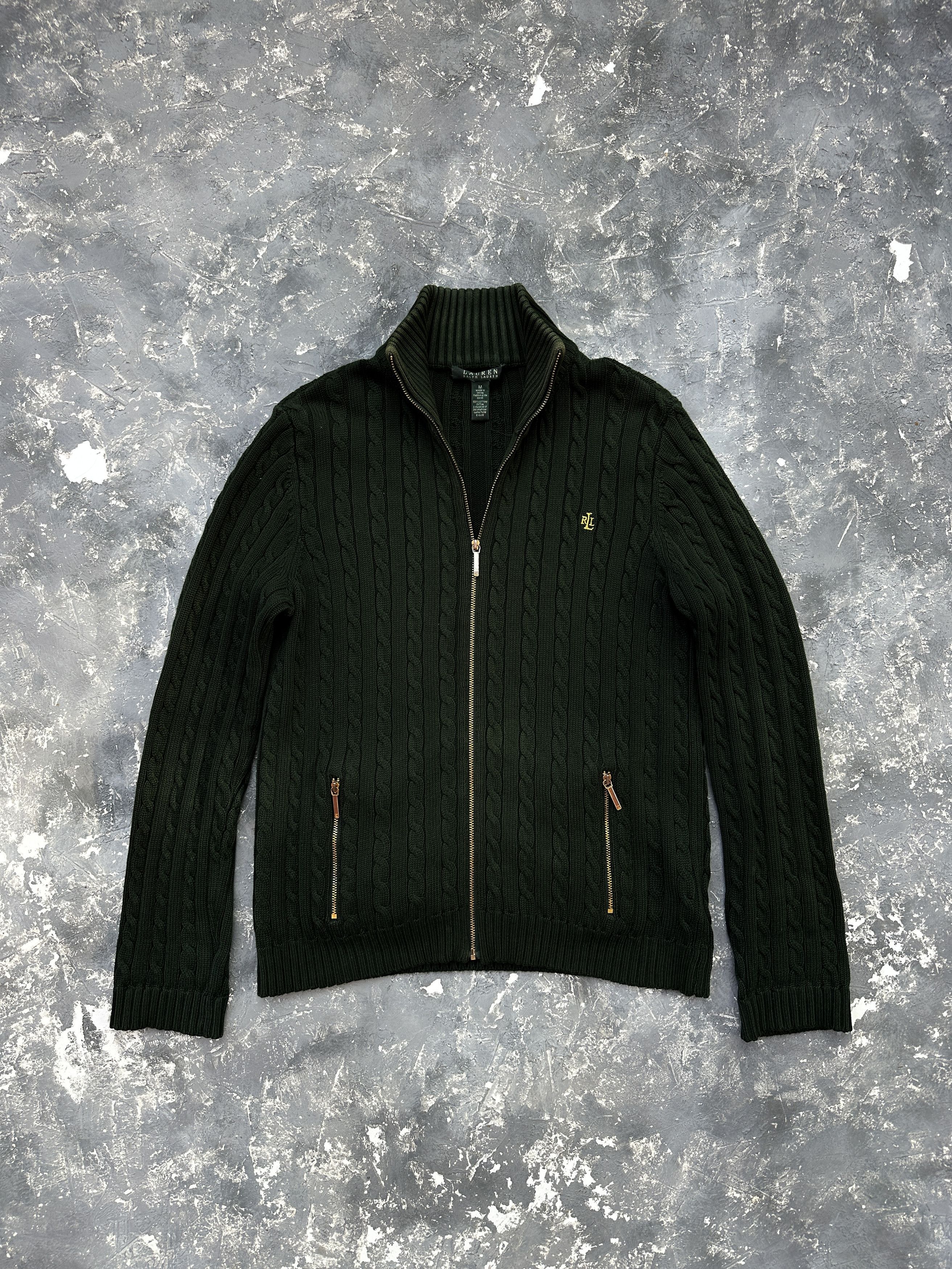 Polo Ralph Lauren polo ralph lauren zip sweater cable knit Size M / US 6-8 / IT 42-44 - 1 Thumbnail