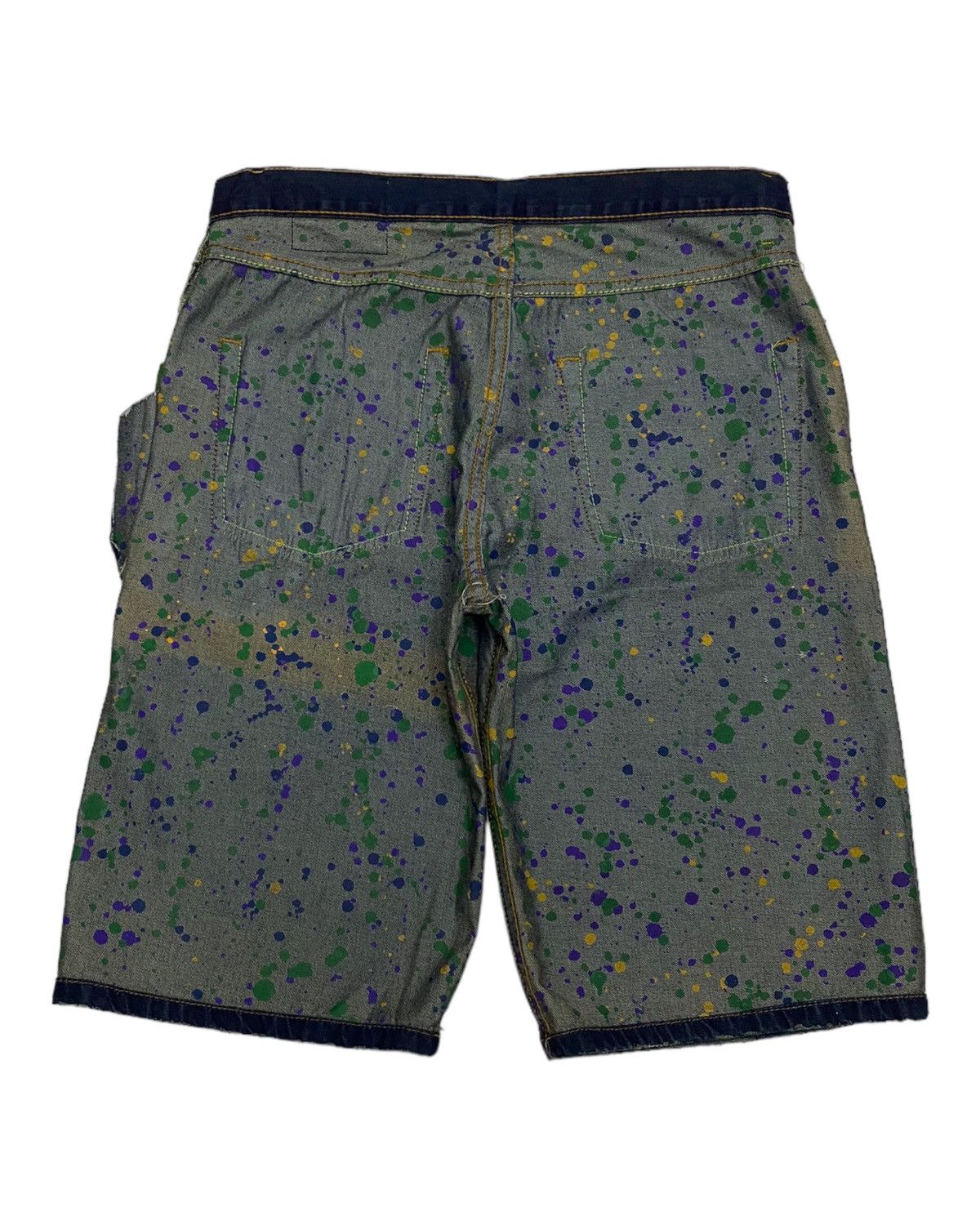 Fragment Design × Levi's RARE🔥LEVIS X FRAGMENT DESIGN PAINTER DENIM SHORT Size US 26 / EU 42 - 6 Thumbnail