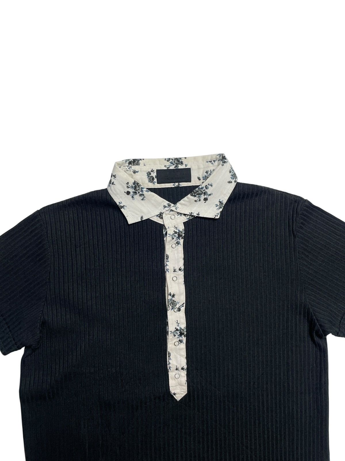 14th Addiction 2000’s Atelier SAB - Ribbet Henley Shirt Size US M / EU 48-50 / 2 - 3 Thumbnail
