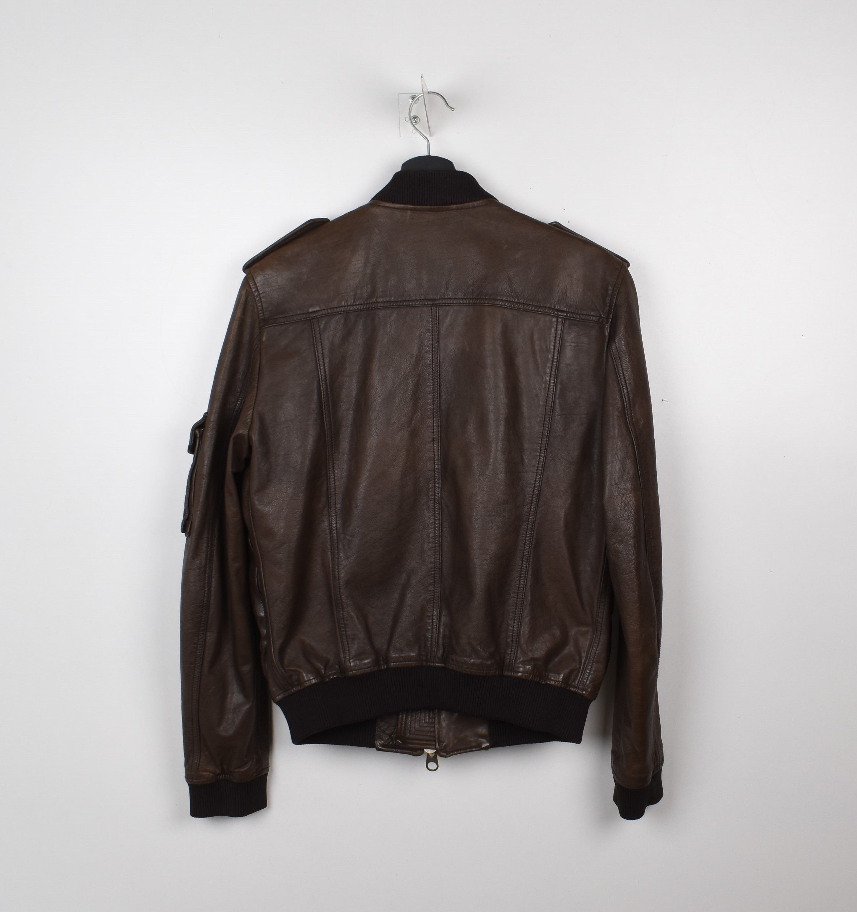 Burberry Burberry Brit Men Jacket Leather Multi Pocket, Vintage, M Size US M / EU 48-50 / 2 - 4 Thumbnail