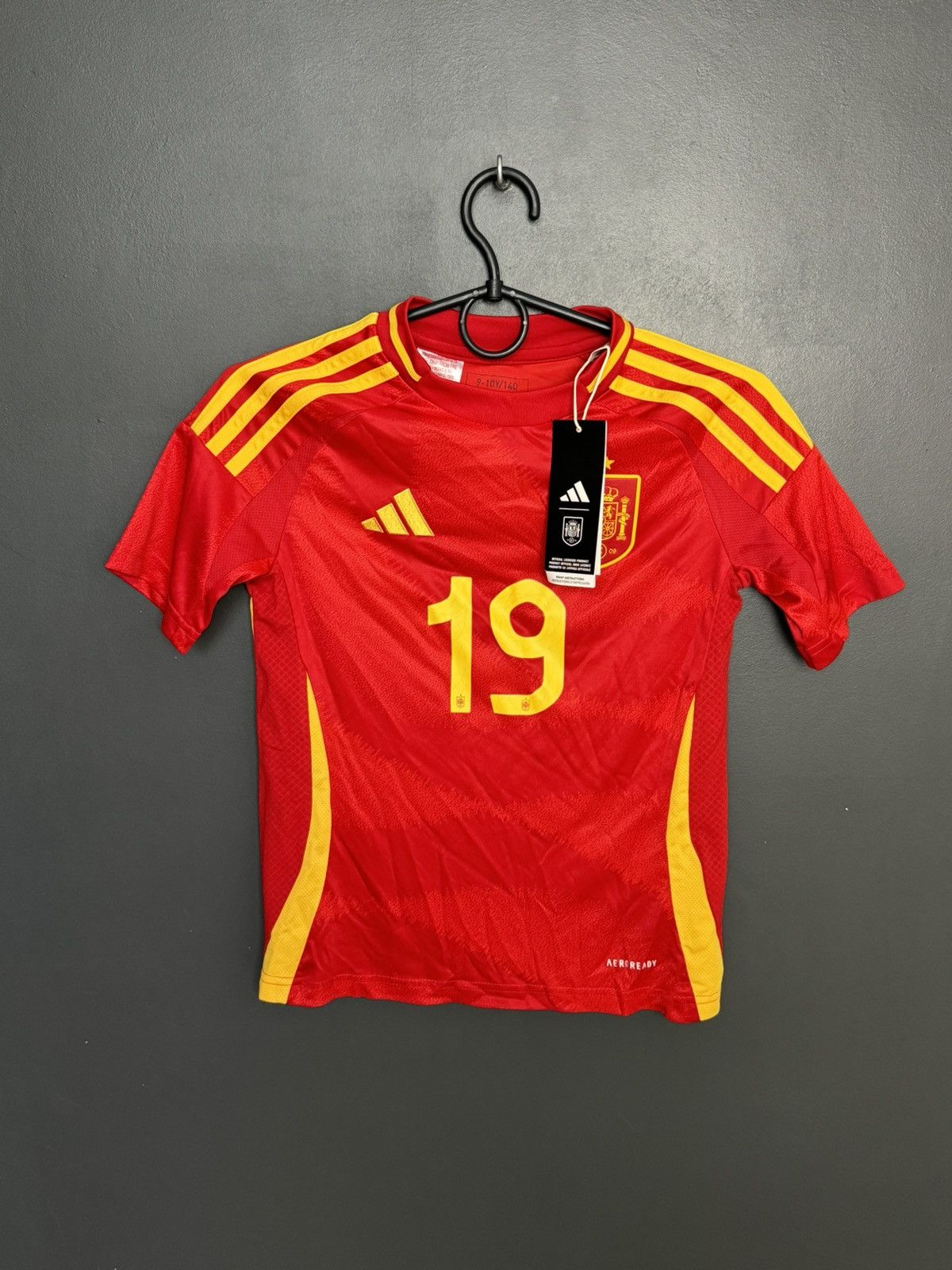Adidas KIDS New Spain National Team 2024 Home Football Jersey Size US XS / EU 42 / 0 - 1 Thumbnail