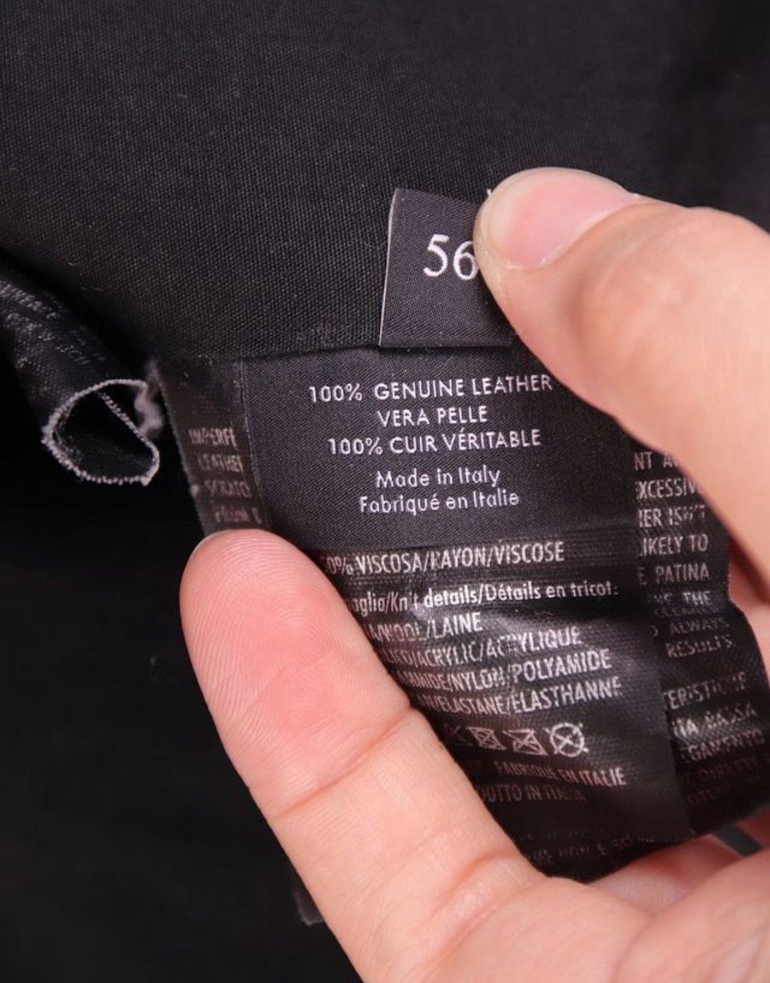 Gucci Gucci Leather Biker Full Black Bomber Jacket Size US XL / EU 56 / 4 - 6 Thumbnail