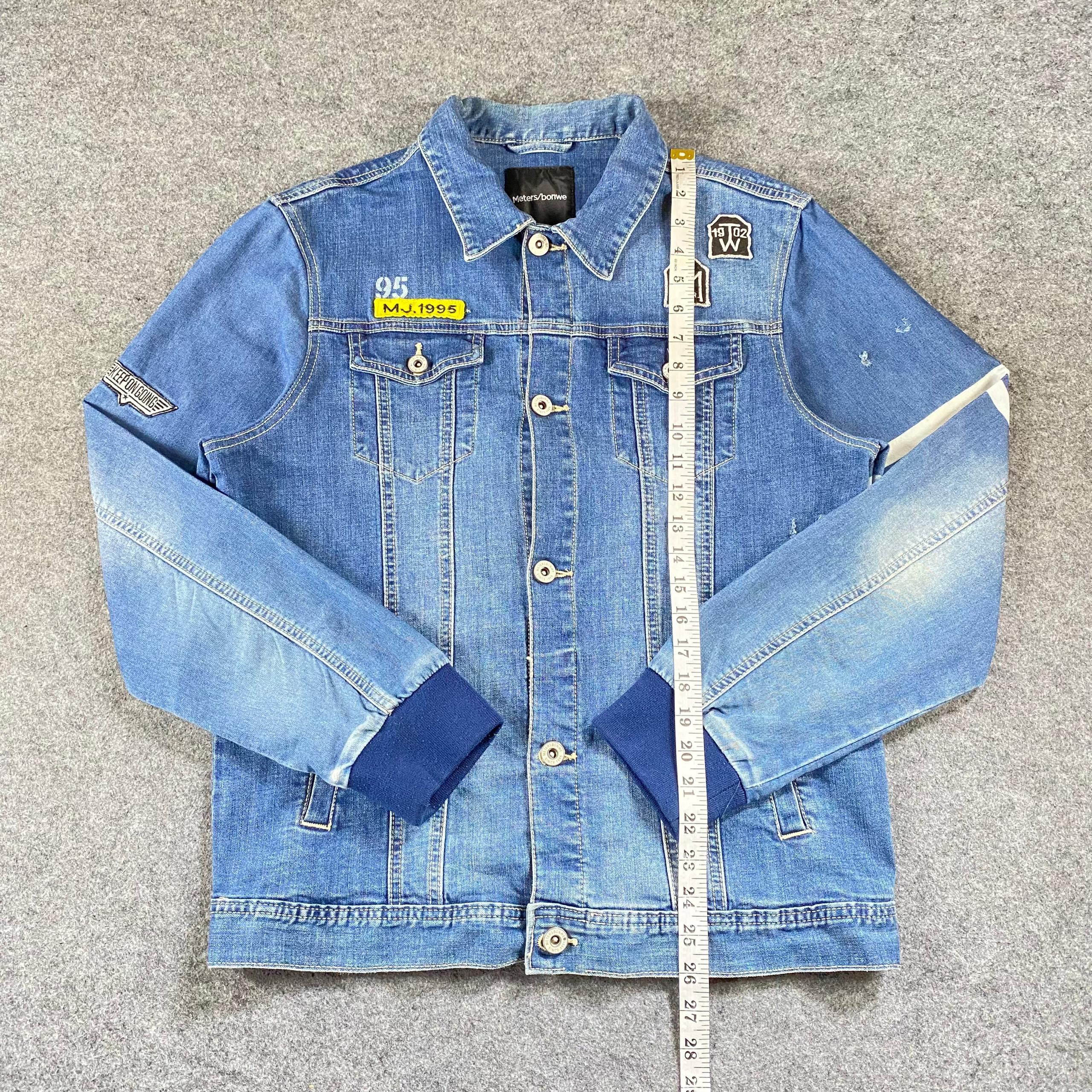 Hysteric Glamour Vintage Meters Bonwe Denim Jacket Size US XL / EU 56 / 4 - 5 Thumbnail
