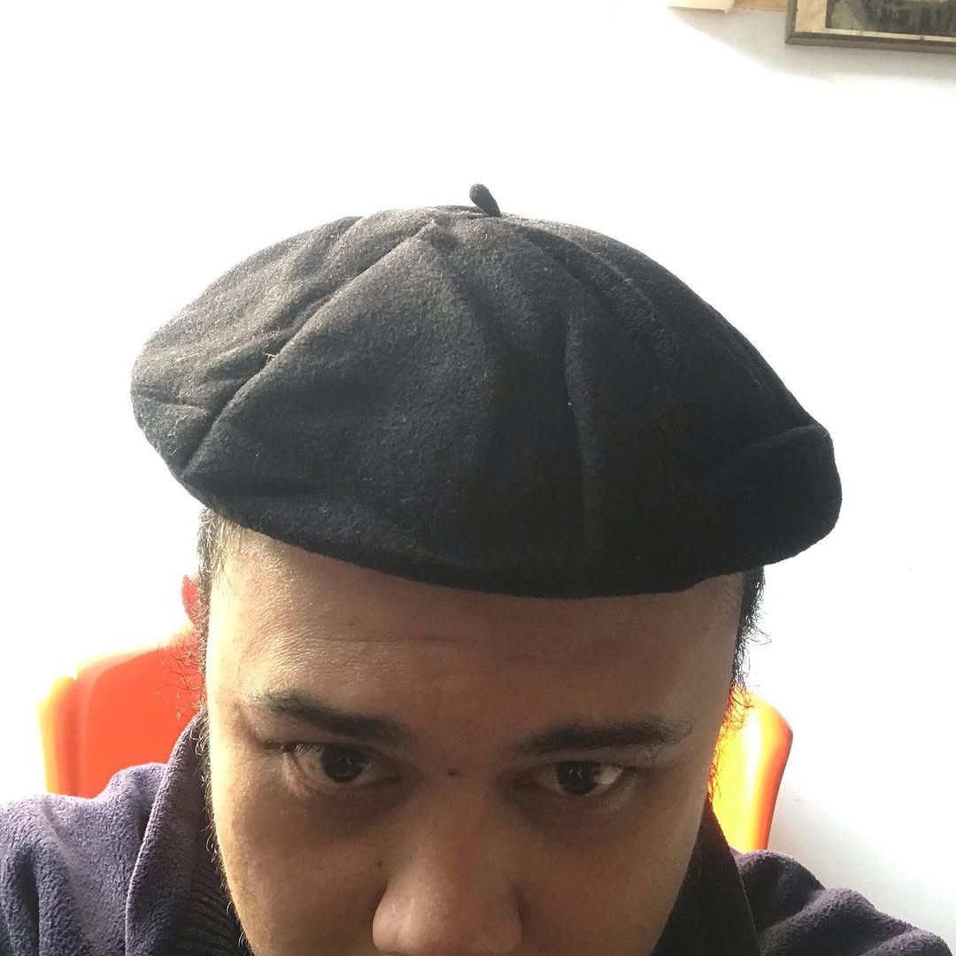 Designer × Vintage French beret hat Etcheq black stussy kangol like stussy Size ONE SIZE - 10 Thumbnail