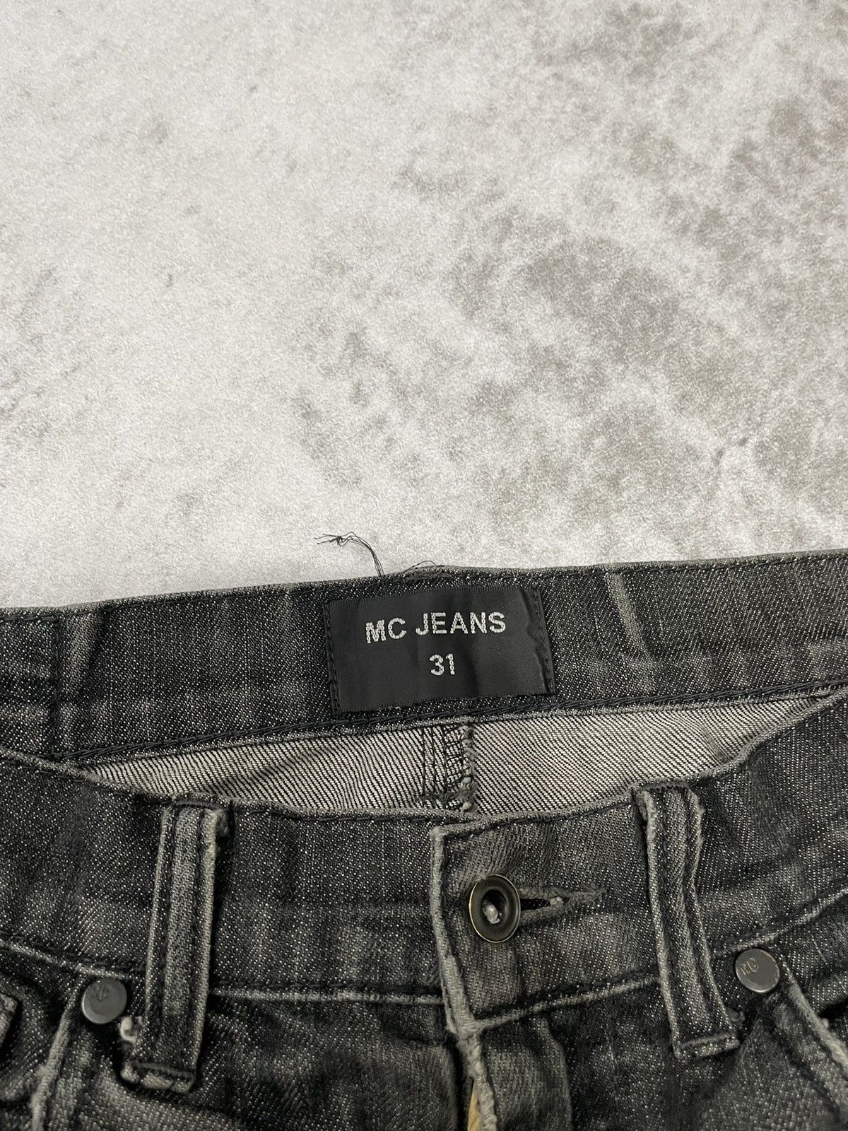 Hysteric Glamour × If Six Was Nine × Le Grande Bleu (L.G.B.) 2000s mc japa smoke wash distressed denim y2k style Size US 28 / EU 44 - 4 Thumbnail