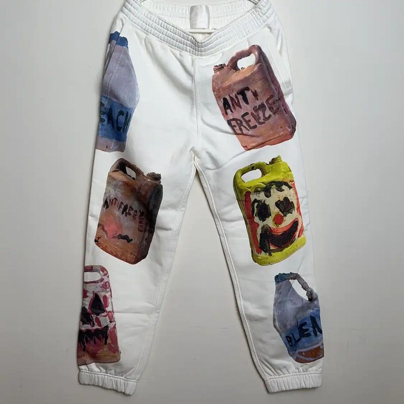 Givenchy Givenchy Men's White Cotton Casual Pants 0089 Size US 34 / EU 50 - 1 Thumbnail