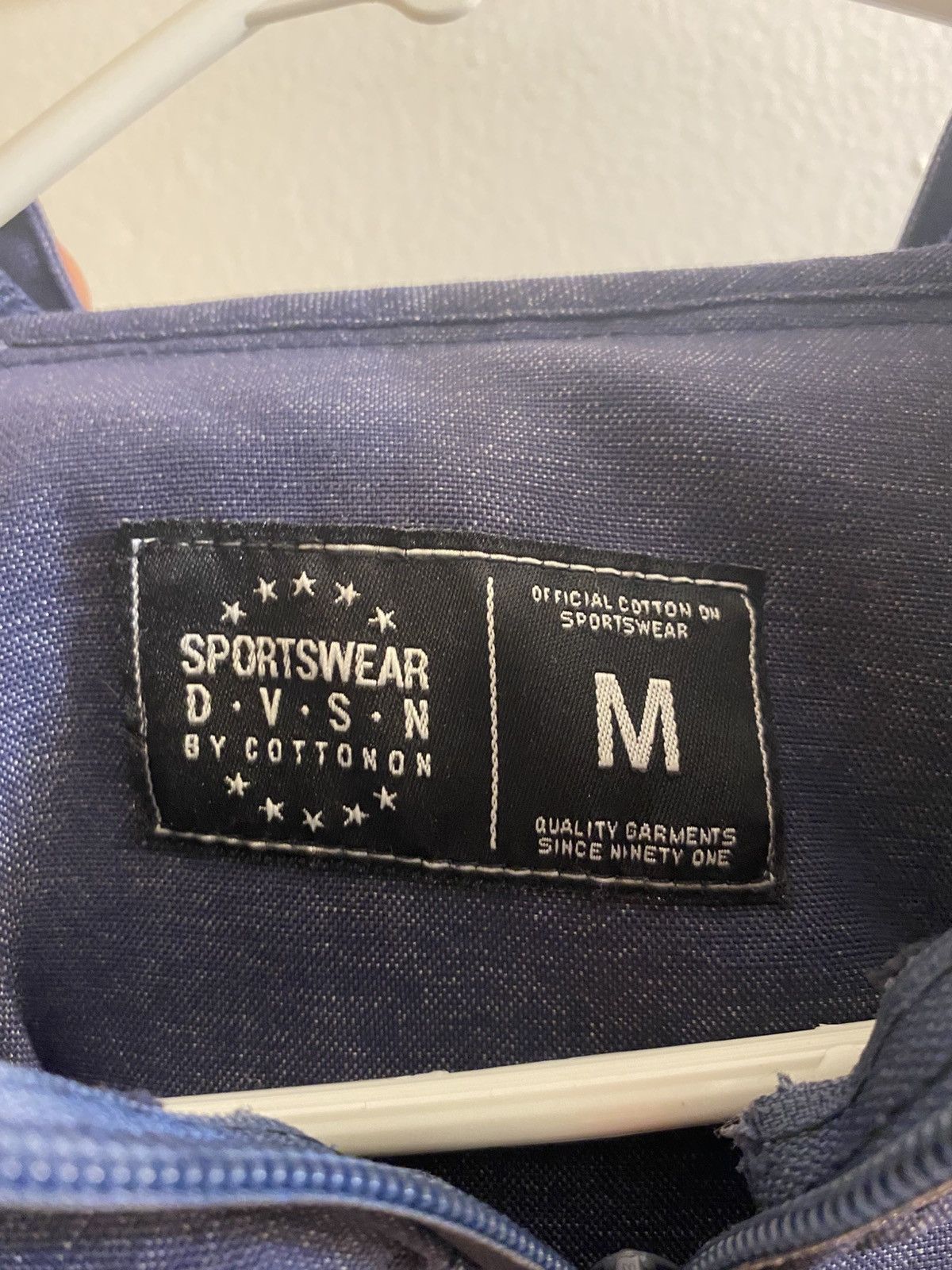 Cotton On Sportswear DVSN Cotton On Navy Blue Light Jacket Size US M / EU 48-50 / 2 - 6 Thumbnail