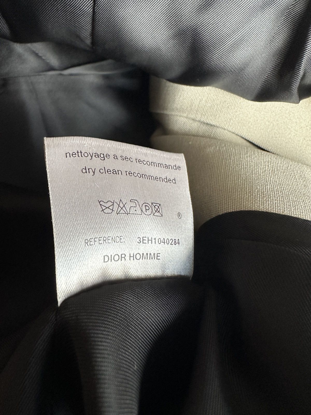 Dior × Hedi Slimane Dior Homme SS03 “Follow me” belted rider moto jacket Size US M / EU 48-50 / 2 - 21 Thumbnail