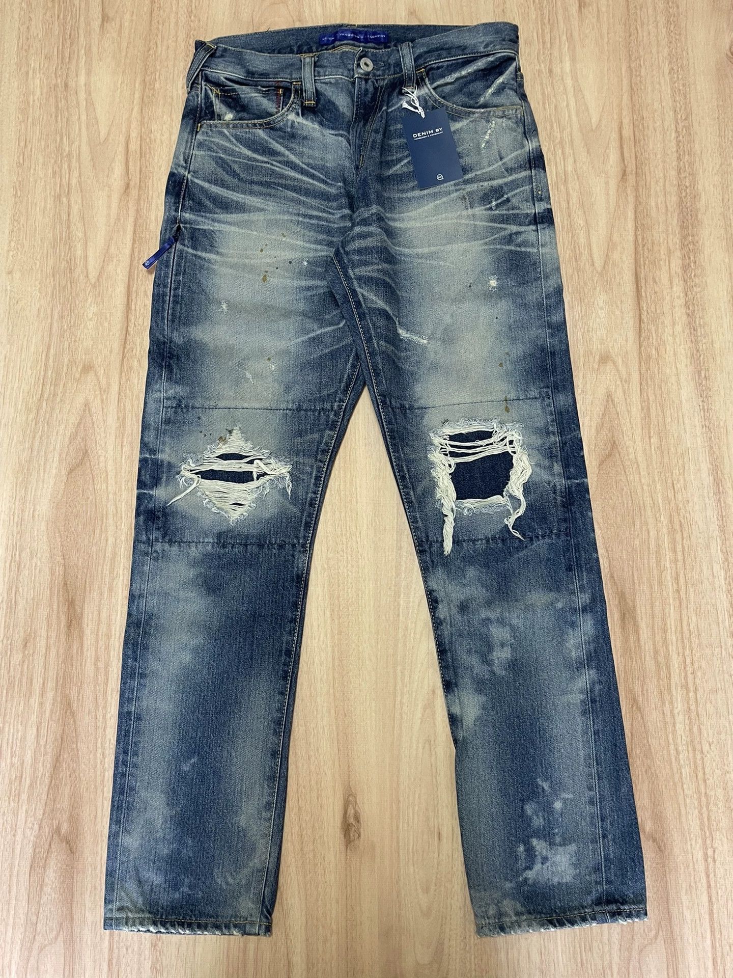 Fragment Design denim by vanquish paint splatter jeans Size US 30 / EU 46 - 1 Thumbnail