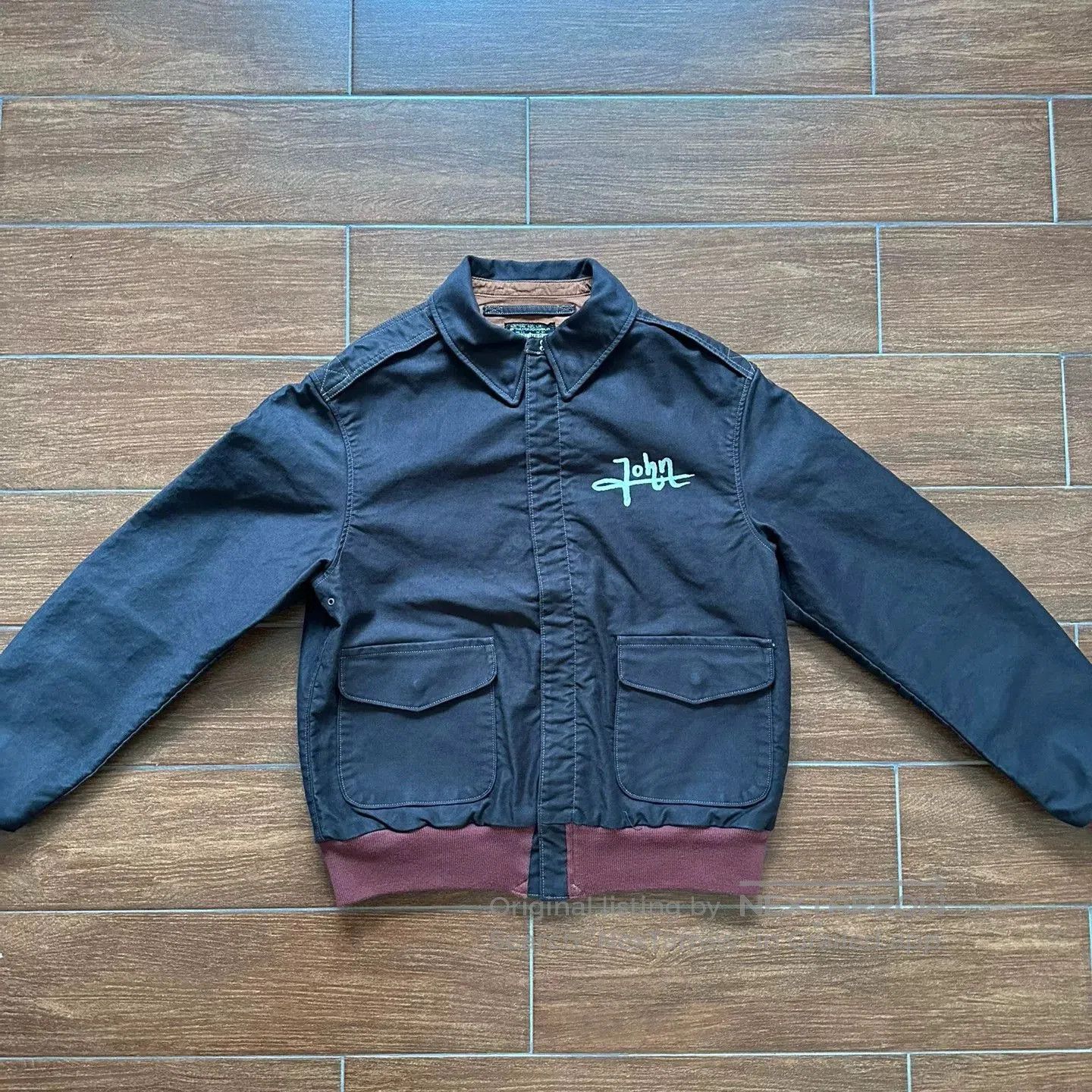 COLIMBO Colimbo Kilroy A2 Flight Jacket. Size US XS / EU 42 / 0 - 1 Thumbnail