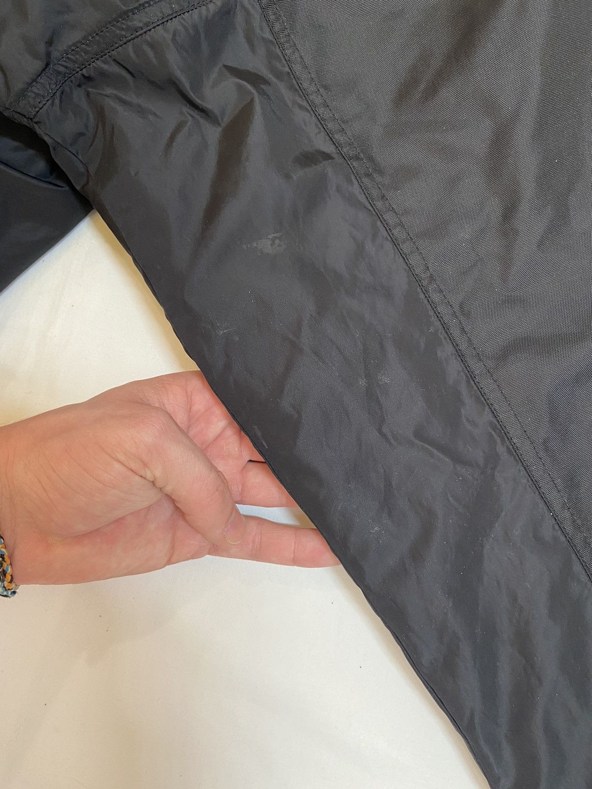 Nike × Vintage VINTAGE Y2K NIKE BIG LOGO LIGHT PUFFER JACKET SWOOSH DRILL Size US XL / EU 56 / 4 - 19 Thumbnail