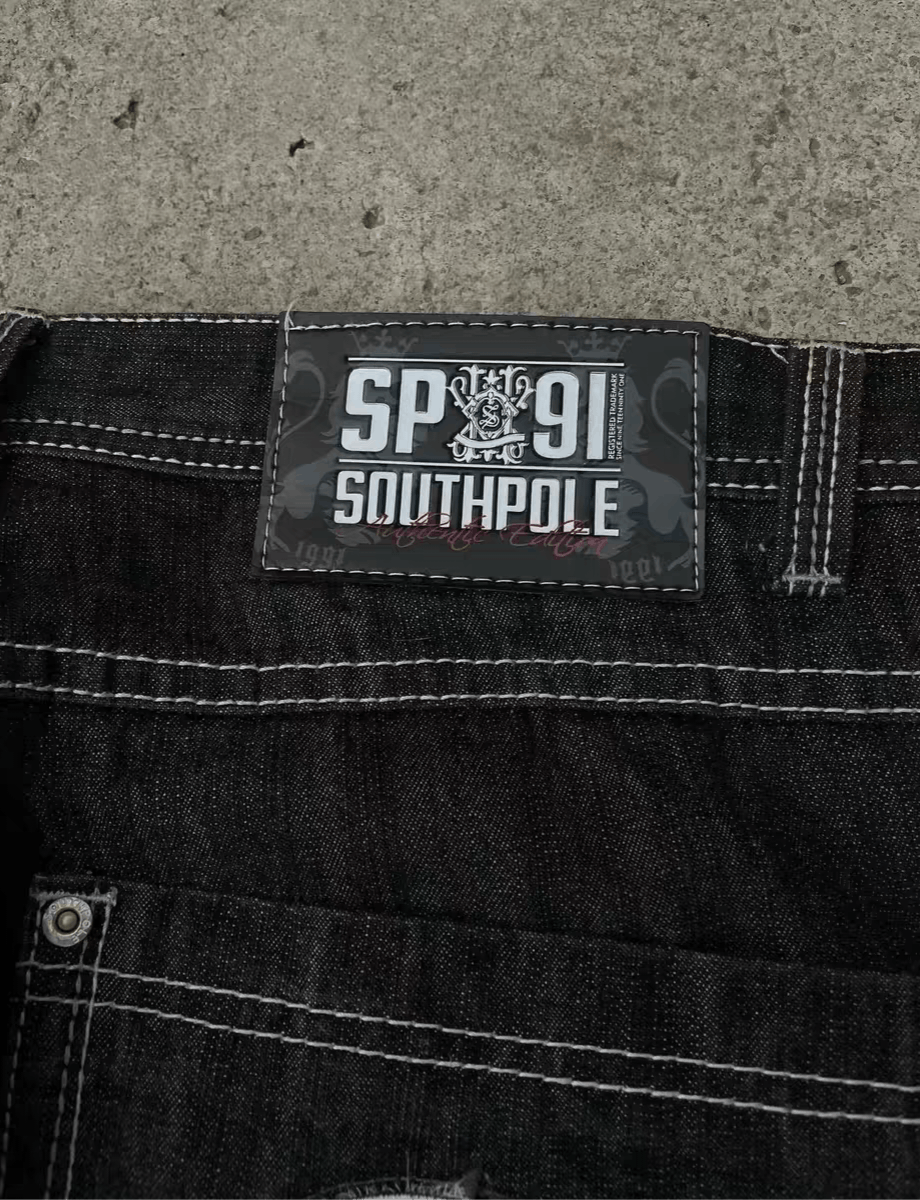 Southpole southpole loose stright redtab jeans Size 29" - 3 Thumbnail