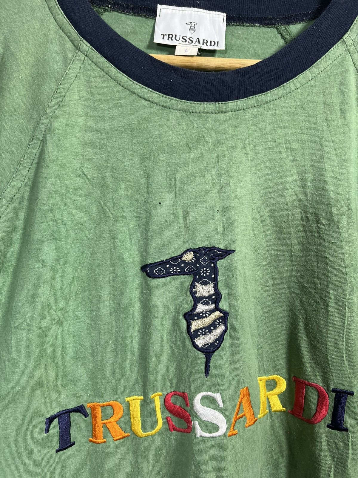 Trussardi × Vintage Vintage Trussardi Size US L / EU 52-54 / 3 - 2 Thumbnail