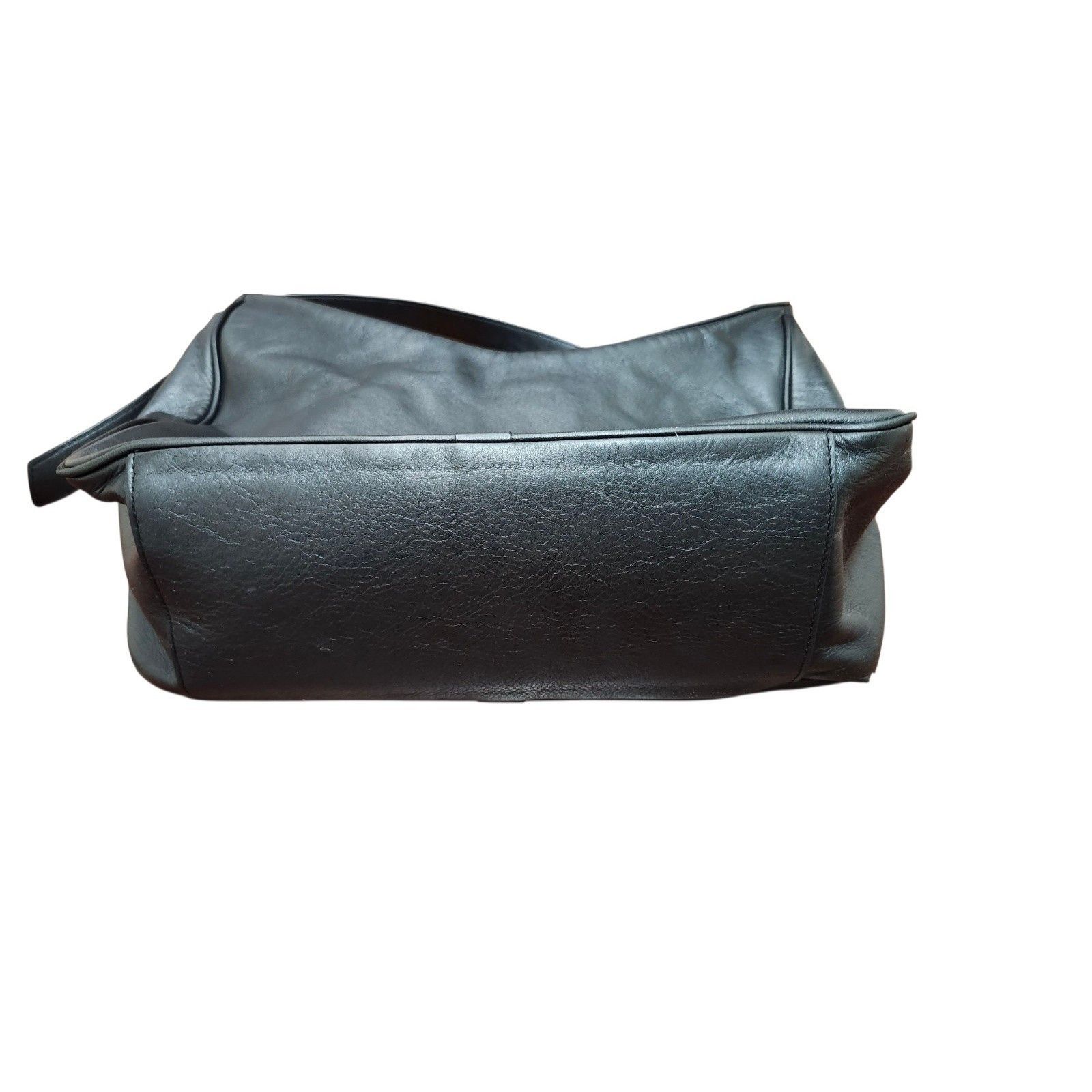 Marc Jacobs MARC JACOBS THE TEMPO LEATHER HOBO SHOULDER BAG BLACK Size ONE SIZE - 15 Thumbnail