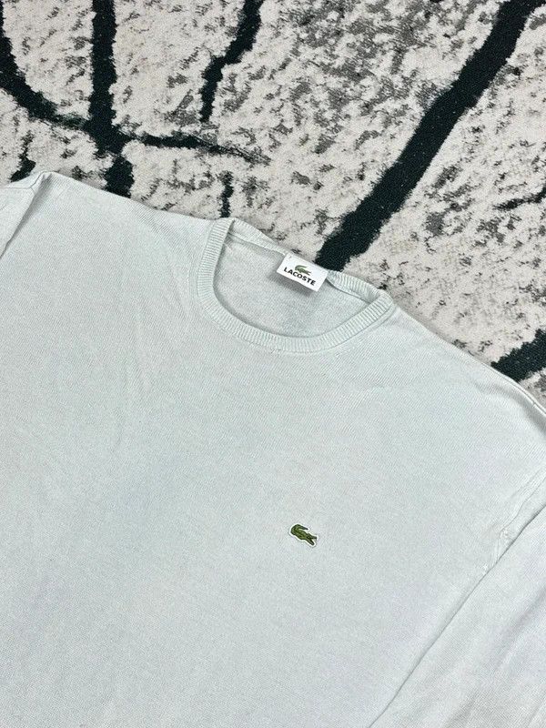 Lacoste Lacoste sweater blue gray XXL Logo Size US XXL / EU 58 / 5 - 3 Thumbnail