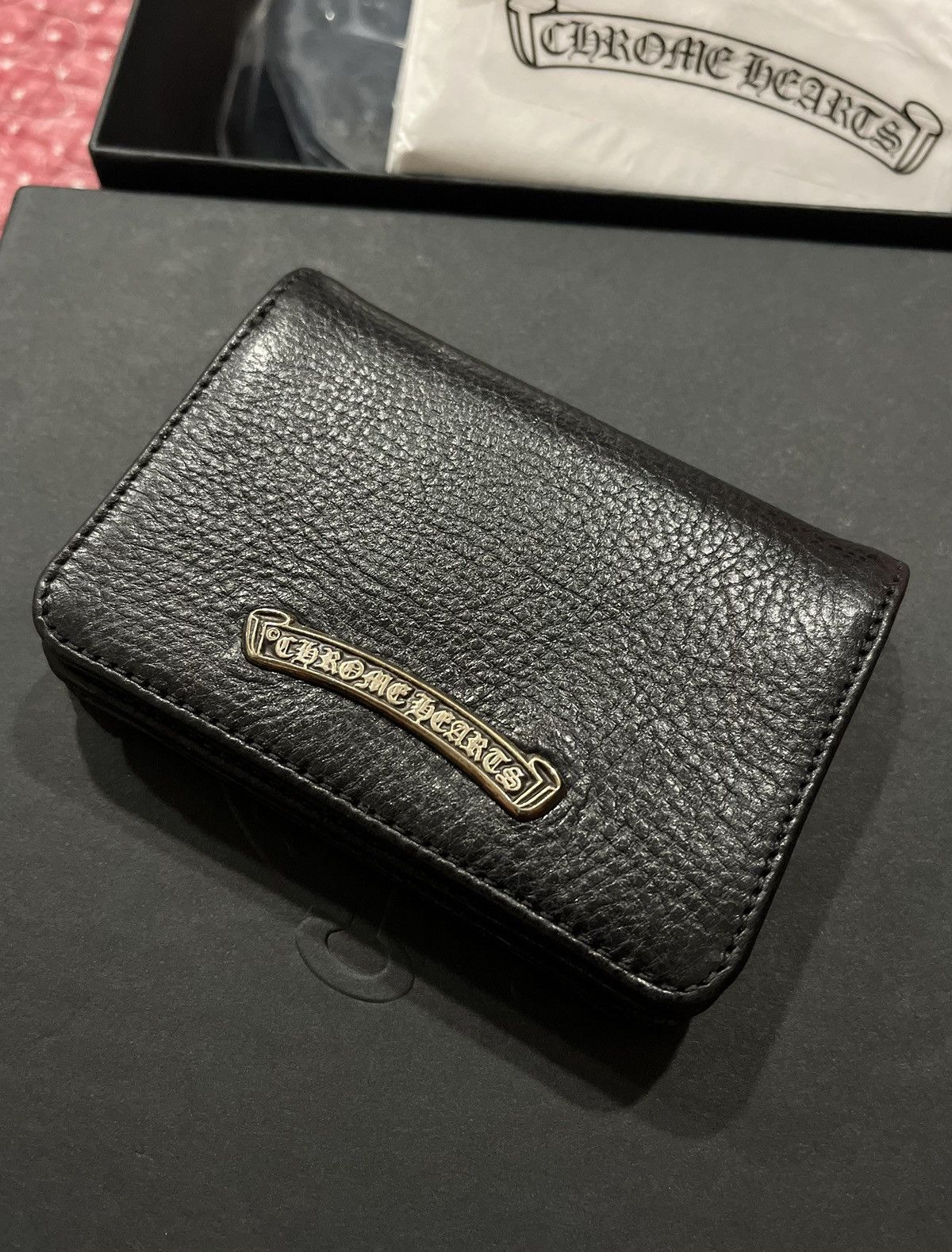Chrome Hearts Chrome hearts wallet card case 3 pocket with scroll Size ONE SIZE - 1 Thumbnail