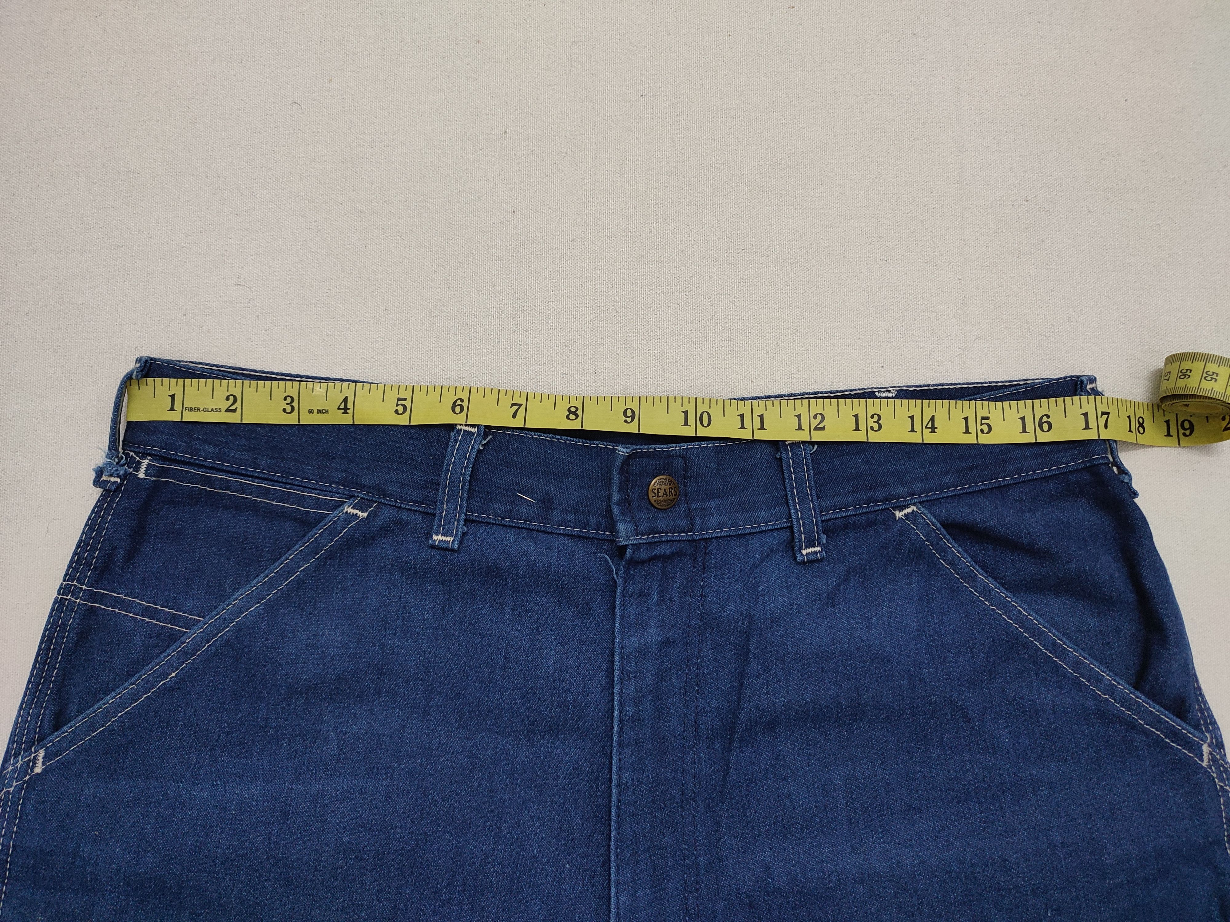 Sears Vintage 1970s Sears Carpenter Denim Size US 36 / EU 52 - 3 Thumbnail