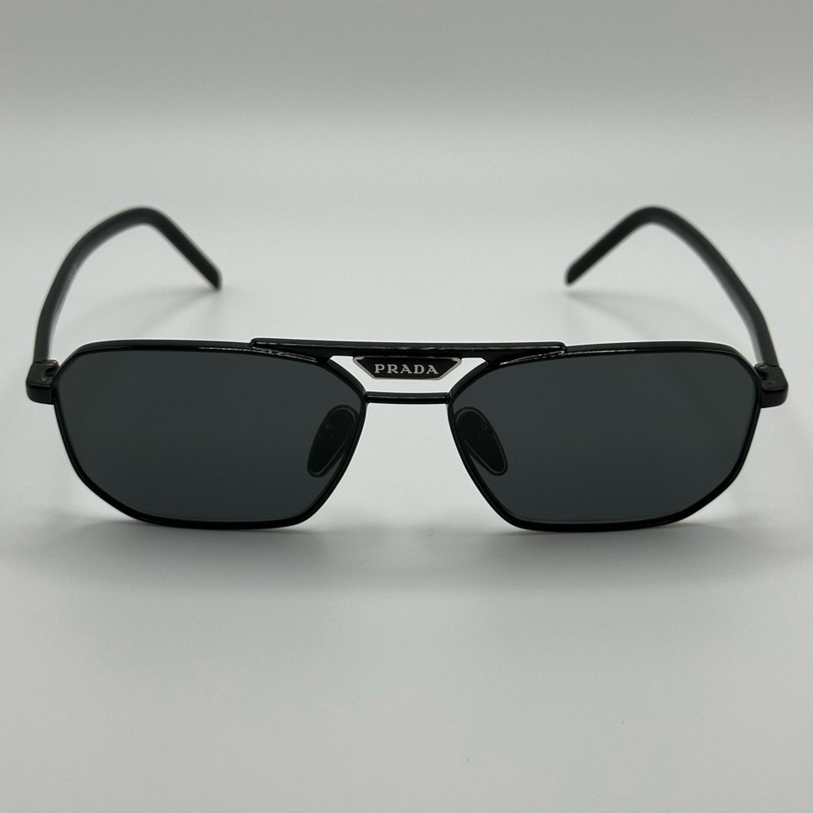 Prada PRADA Sunglasses PR58YS 1AB5S0 Black/Dark Grey Unisex NEW Size ONE SIZE - 2 Thumbnail