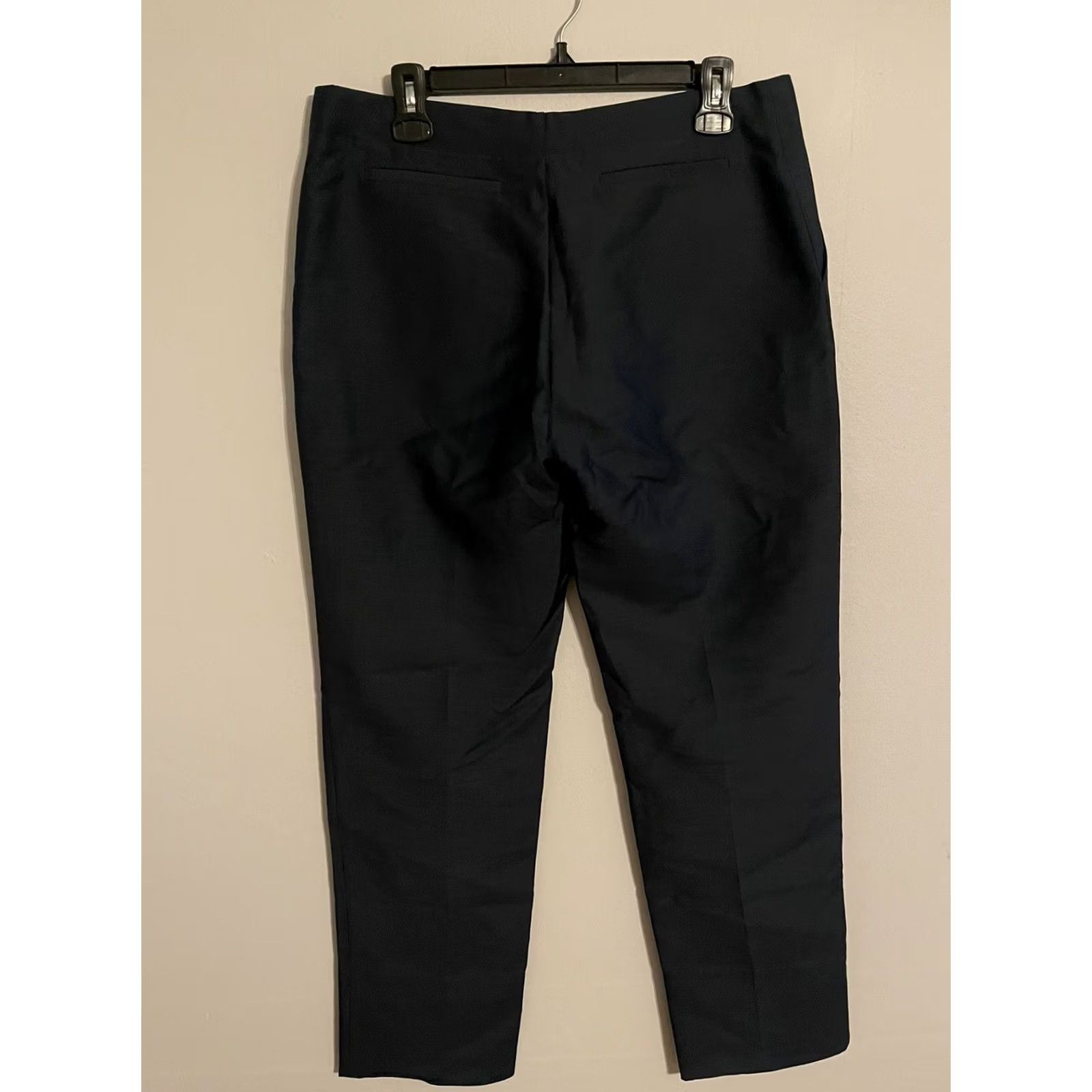 Marni Marni Pants Trousers Wool Silk Navy Blue Commessa Made in Italy 46 Women's Size 32" / US 10 / IT 46 - 3 Thumbnail