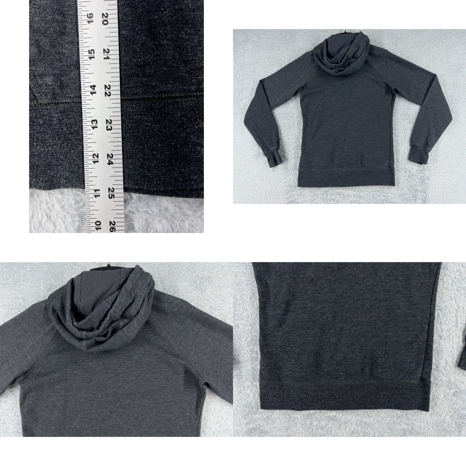 The North Face The North Face Hoodie Women Small Gray Pullover Sweatshirt Cotton Blend Hike Camp Size S / US 4 / IT 40 - 9 Thumbnail