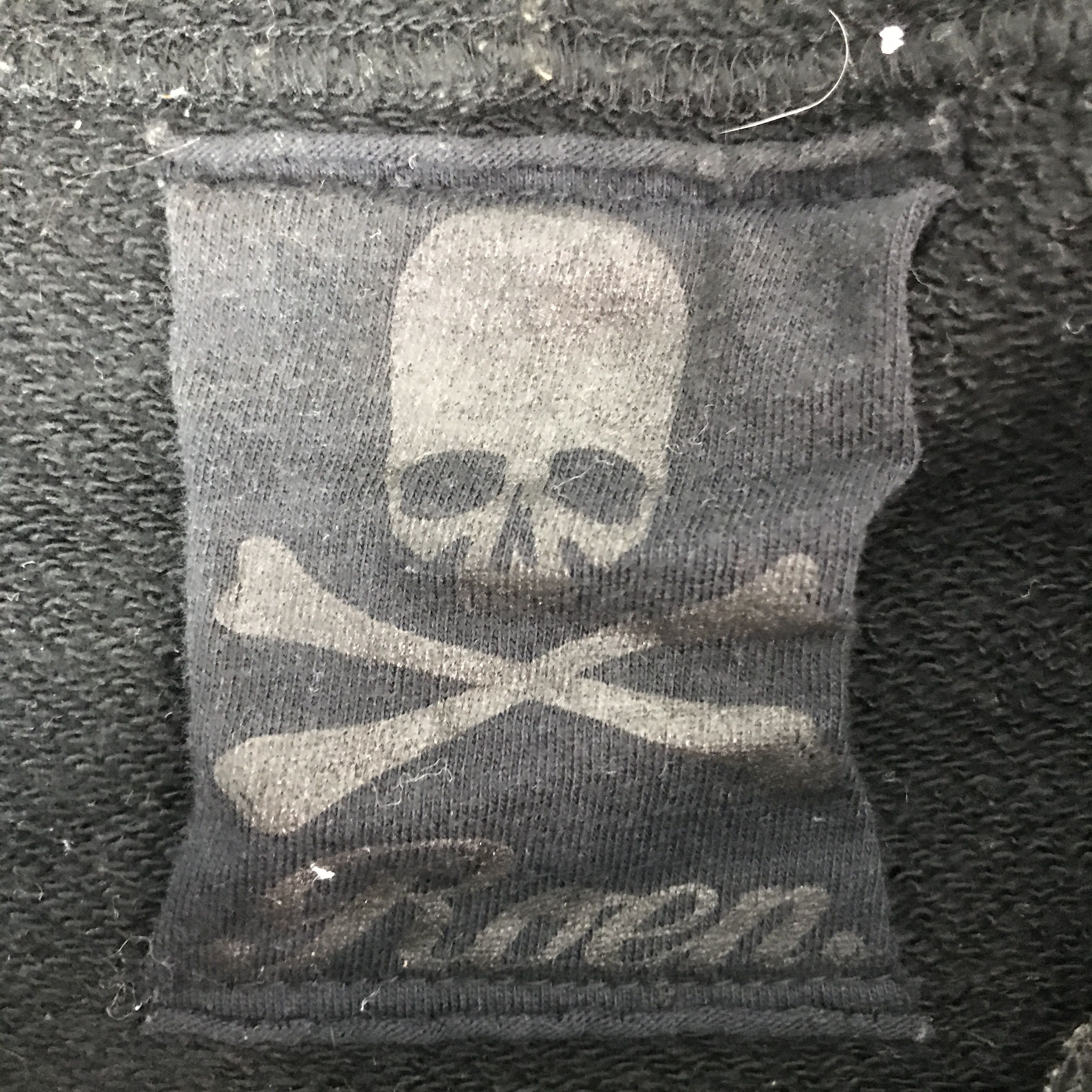 Roen Vintage Roen Acid wash Style Black Skull hoodie Jacket Size US XS / EU 42 / 0 - 9 Thumbnail