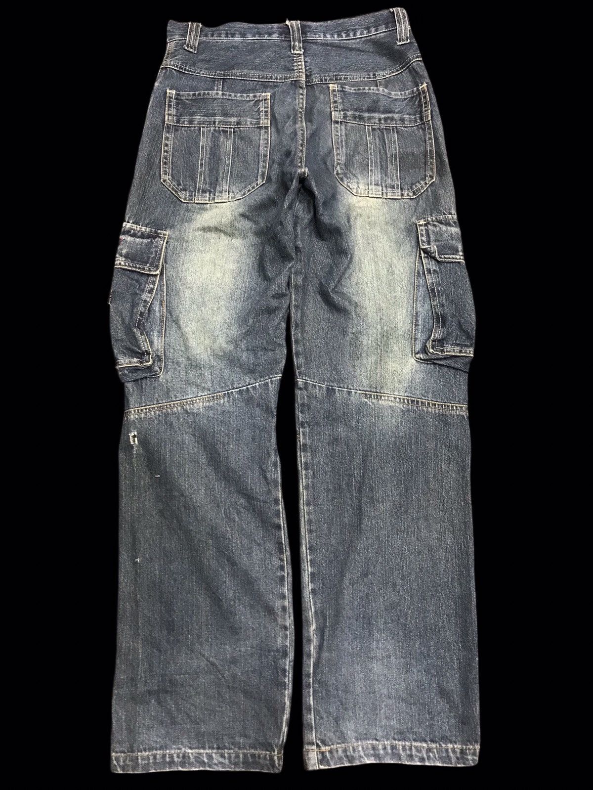 Vintage 💥BAGGY💥VINTAGE PIKO SURF CARGO DENIM F348 Size US 30 / EU 46 - 11 Thumbnail