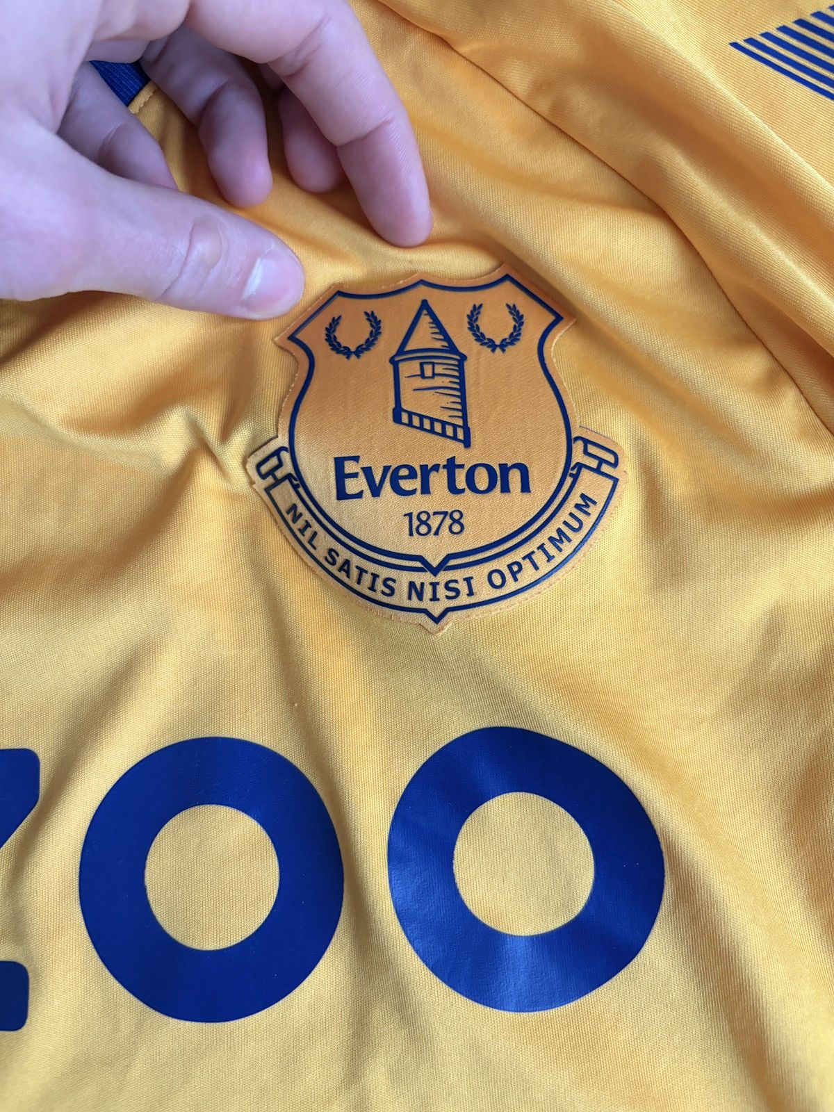 Hummel Everton 2020/2021 Away Football Shirt Soccer Jersey Hummel Size US S / EU 44-46 / 1 - 5 Thumbnail