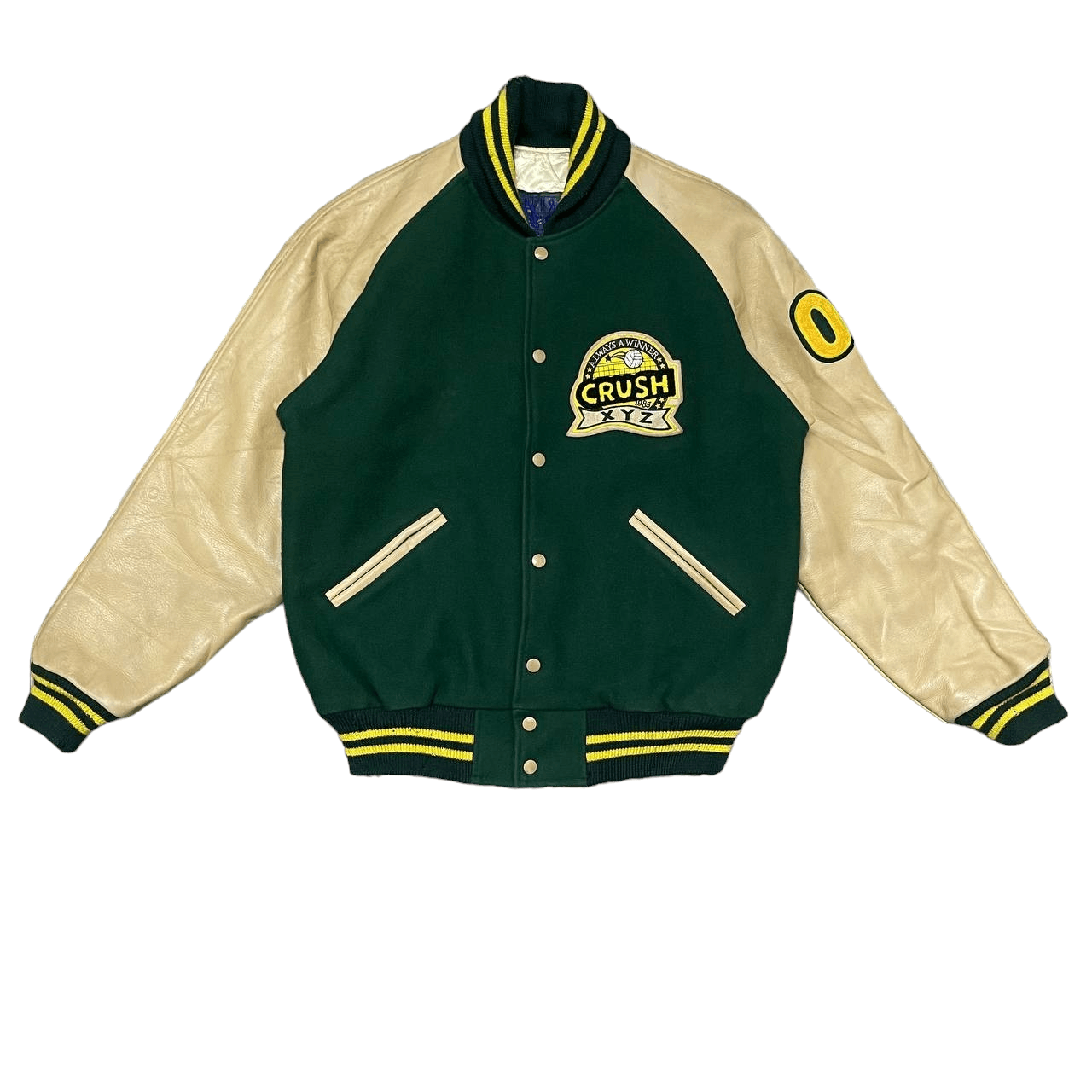 Japanese Brand Vintage 1985 Herox Tokyo Japan Crush Varsity Jacket Size US L / EU 52-54 / 3 - 7 Thumbnail