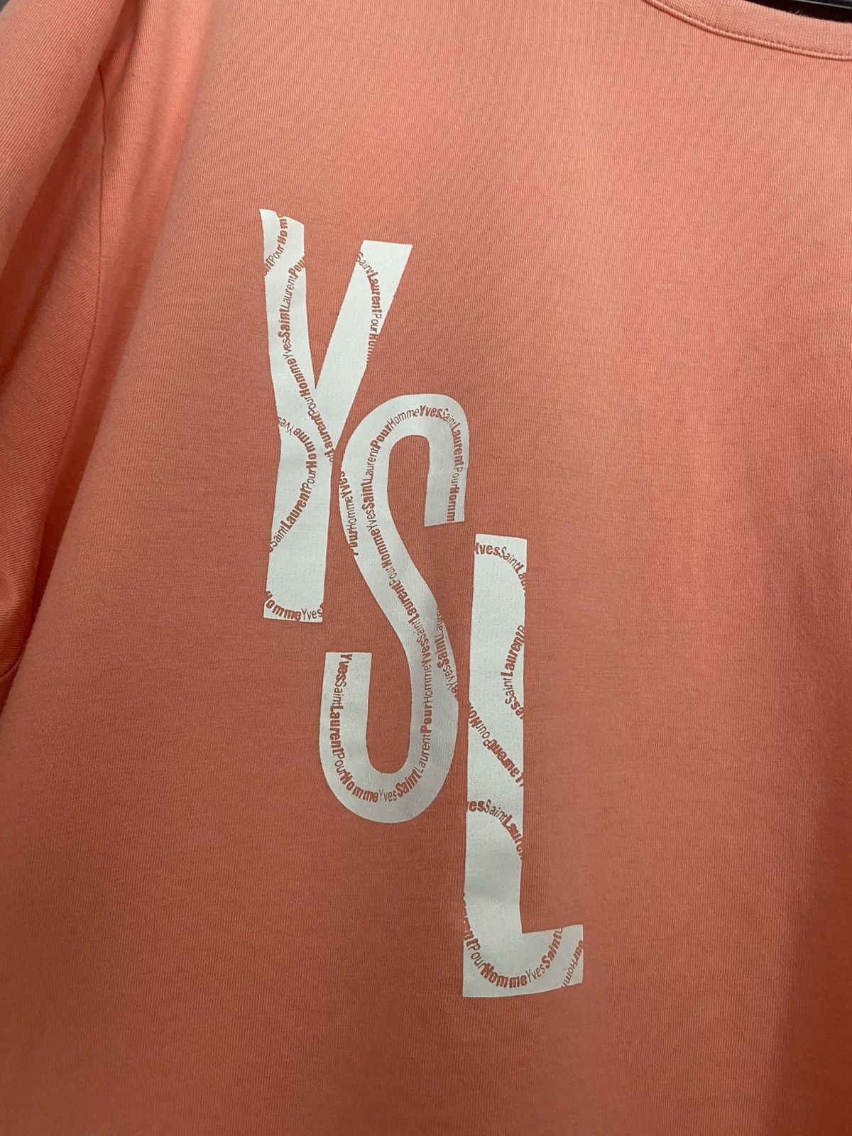 Yves Saint Laurent Yves Saint Laurent Pour Homme Vintage YSL tee t-shirt 90s Size US XL / EU 56 / 4 - 10 Thumbnail