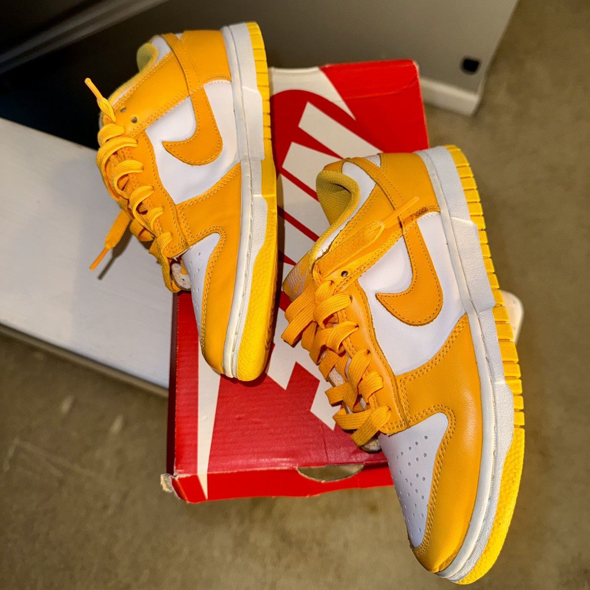 Nike Nike Dunk Low - Laser Orange (Woman’s) Size US 6 / IT 36 - 4 Thumbnail