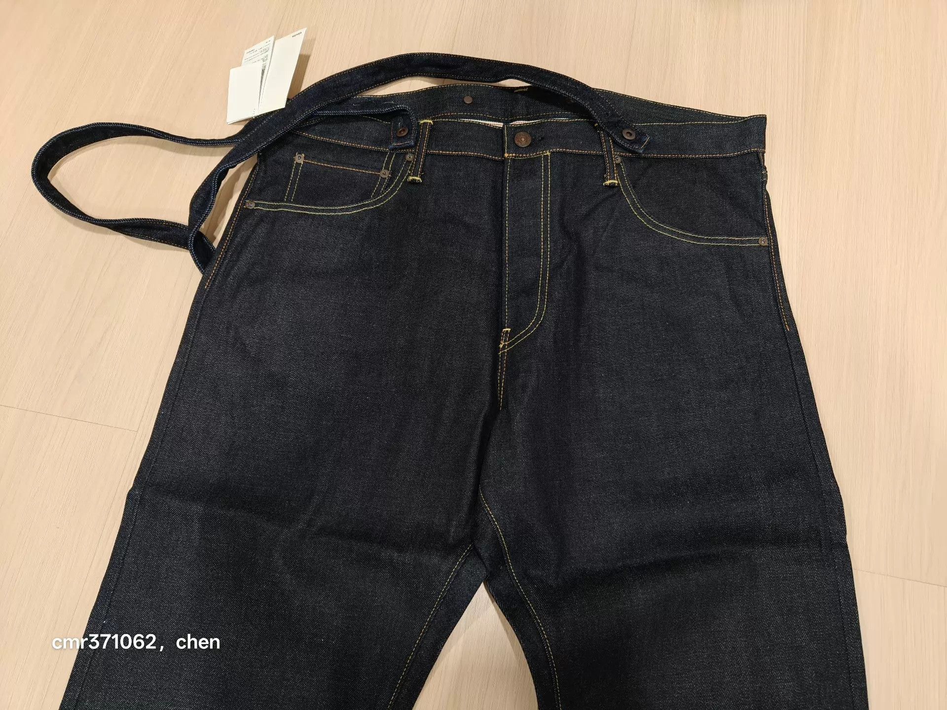 Visvim VISVIM TRAVAILLER BRACES PANTS UNWASHED Size 4 Size US 36 / EU 52 - 2 Thumbnail