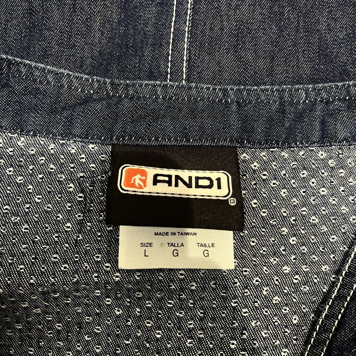 Other AND1 Denim Jacket Size US L / EU 52-54 / 3 - 3 Thumbnail