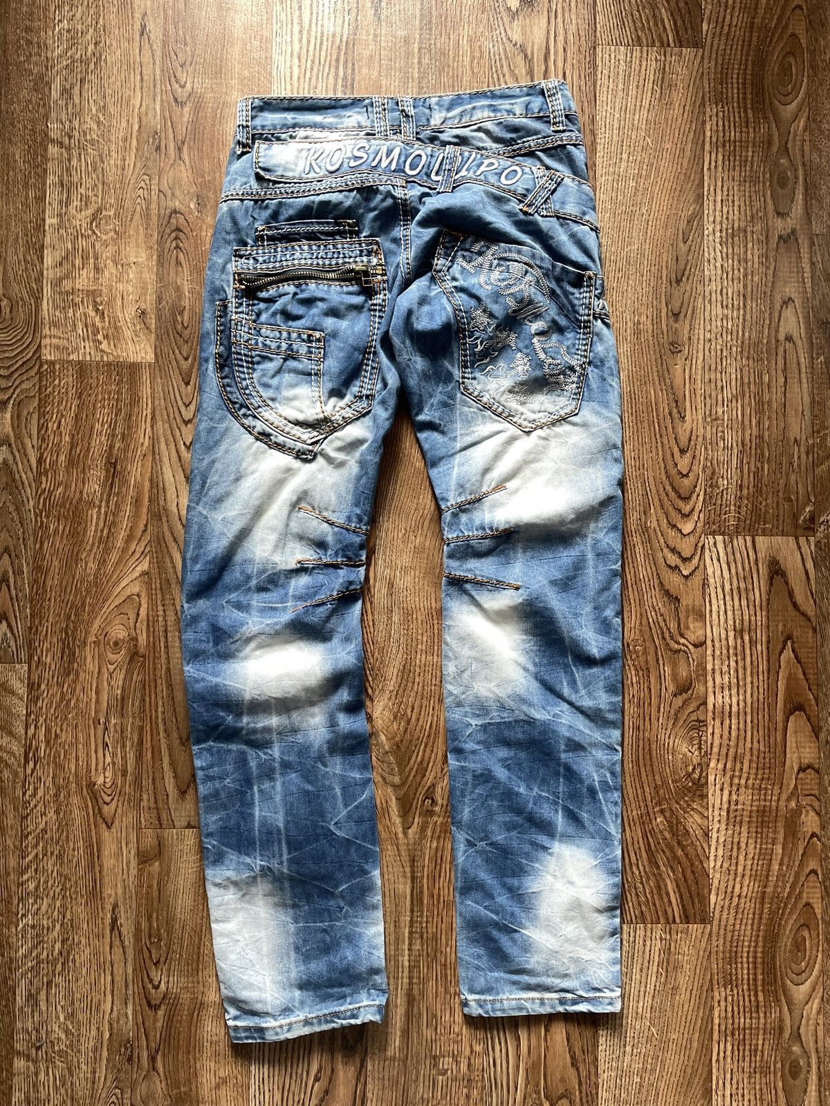Japanese Brand Vintage Japanese Style KosmoLupo Y2K jeans Size US 29 - 1 Thumbnail