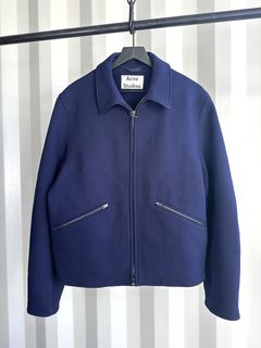 Acne studios clearance miles check jacket