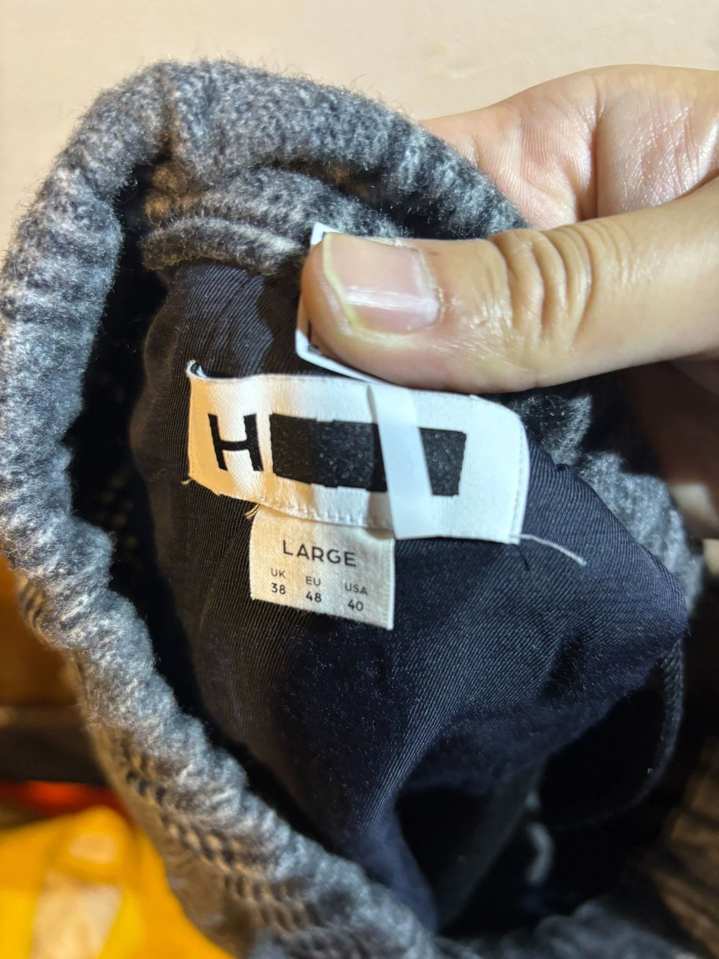 Other H BEAUTY YOUTH Wool/Cashmere Check DP Dress Pants L Size US 34 / EU 50 - 8 Thumbnail