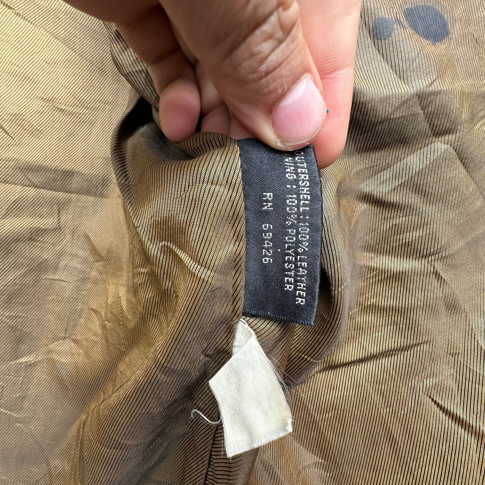 Other GLD Georgetown Leather Design Racer Full Zip Jacket Medium Size US XL / EU 56 / 4 - 9 Thumbnail